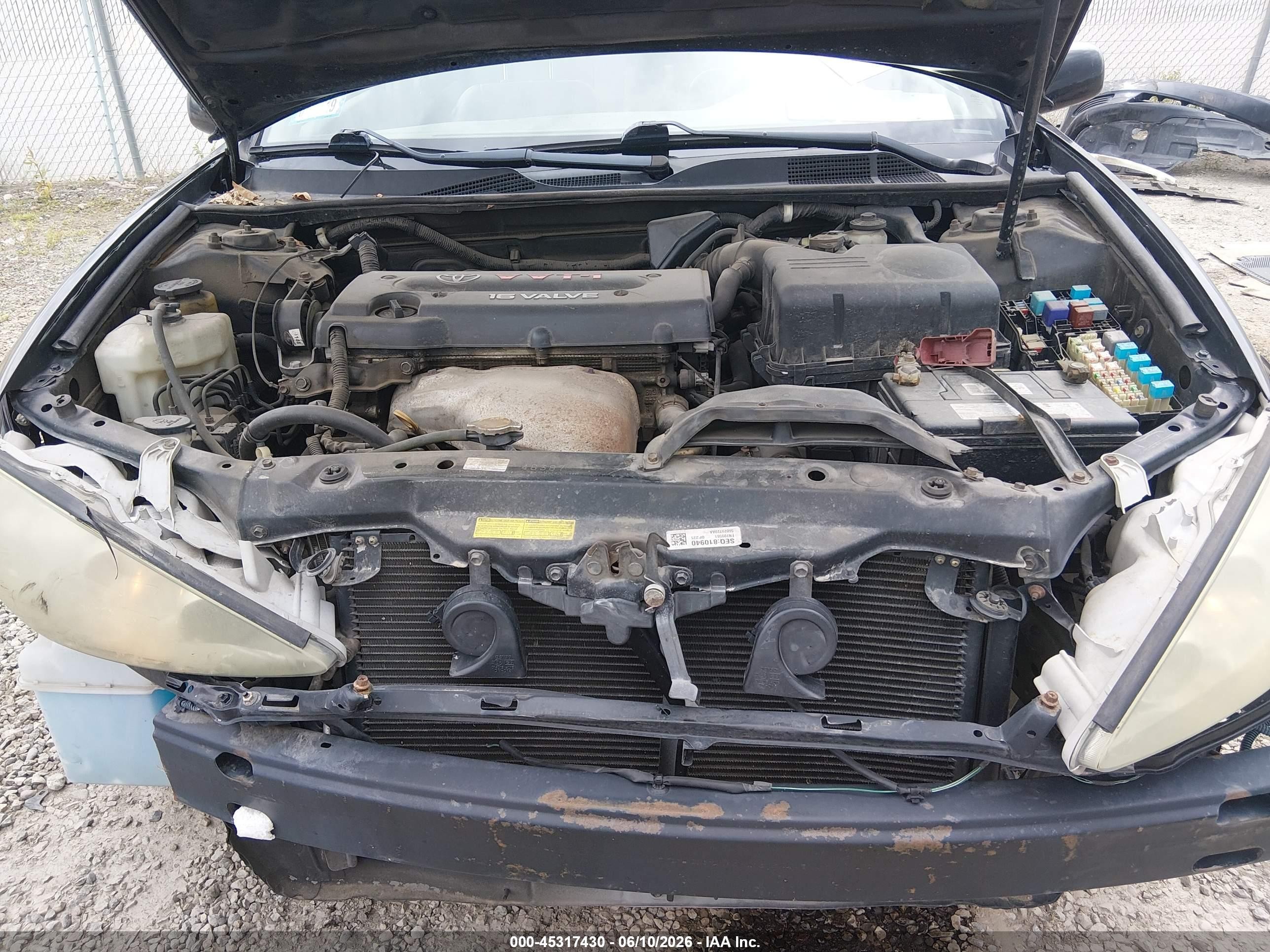 2005 Toyota Camry Le Black vin: 4T1BE30KX5U052261