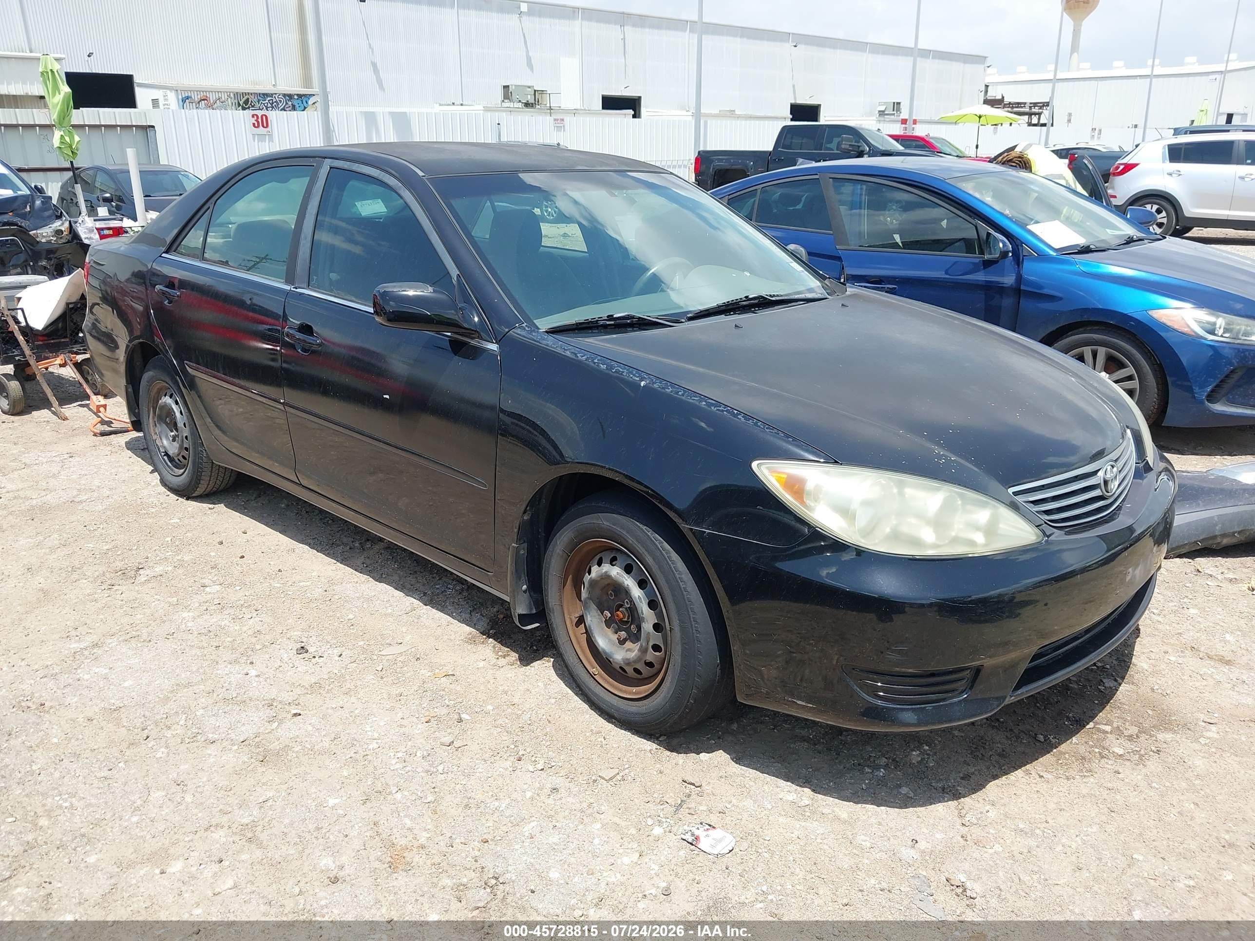 2005 Toyota Camry Le Black vin: 4T1BE30KX5U086619