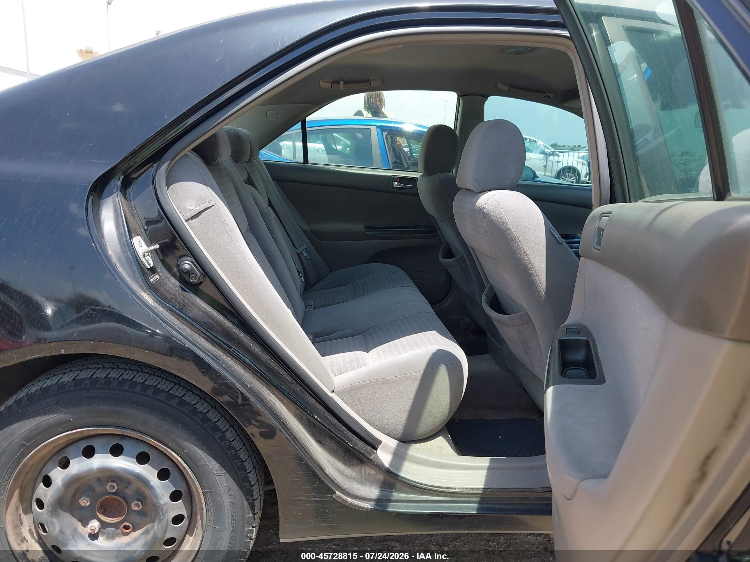 2005 Toyota Camry Le Black vin: 4T1BE30KX5U086619