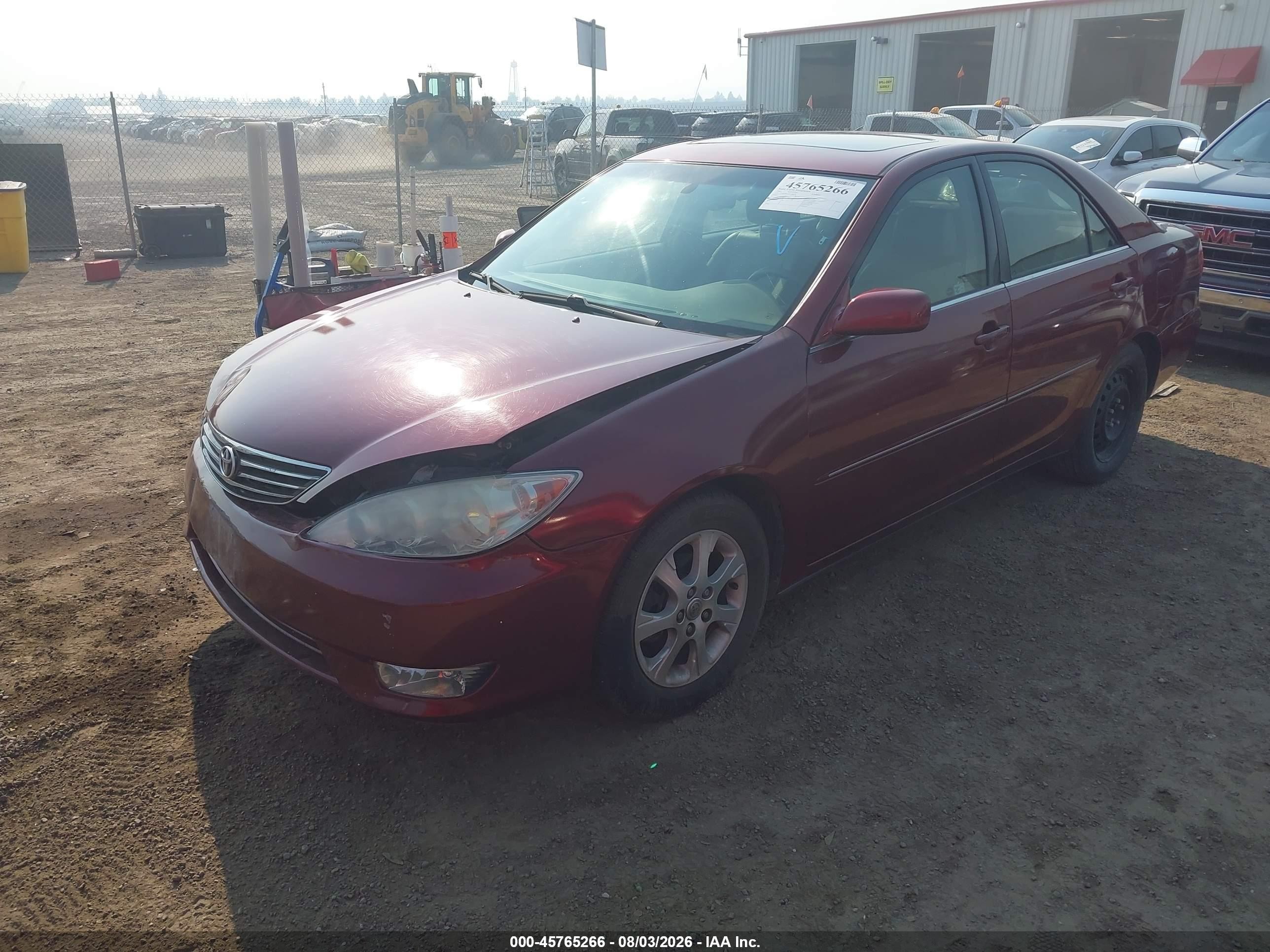 2005 Toyota Camry Xle Темно-бордовый vin: 4T1BE30KX5U396916