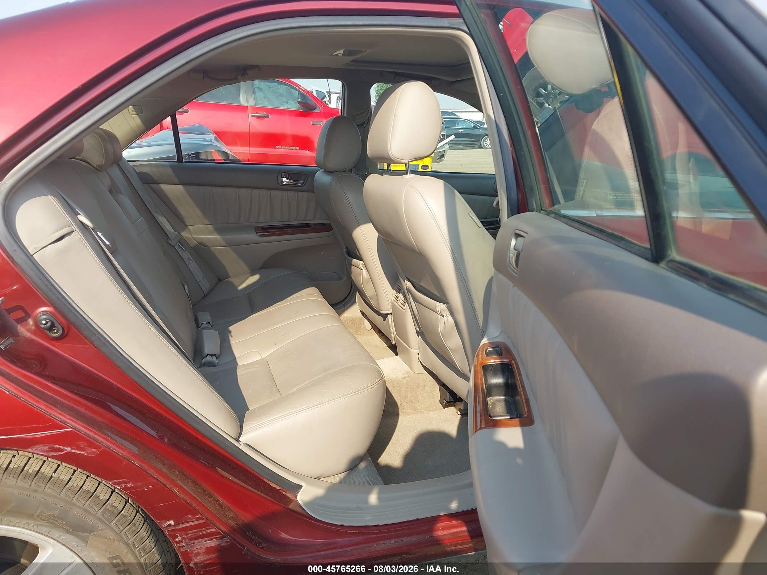 2005 Toyota Camry Xle Темно-бордовый vin: 4T1BE30KX5U396916
