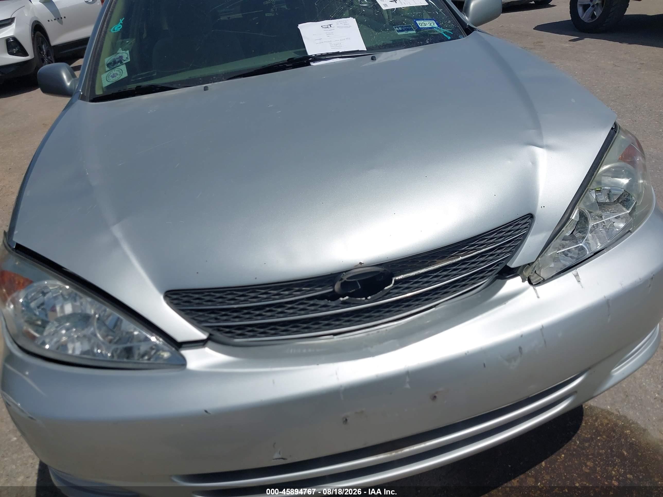 2005 Toyota Camry Xle Серый vin: 4T1BE30KX5U624865
