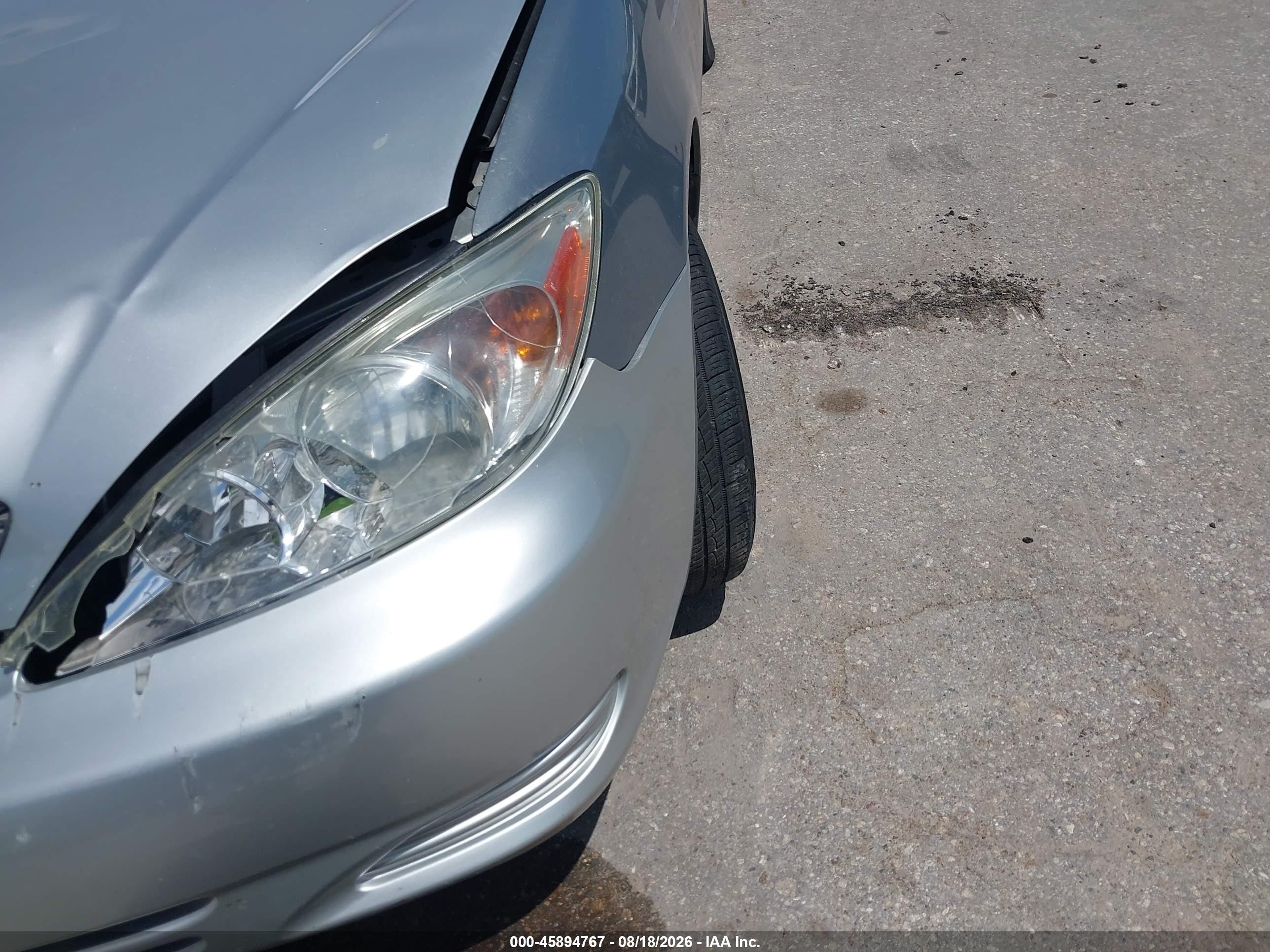 2005 Toyota Camry Xle Серый vin: 4T1BE30KX5U624865