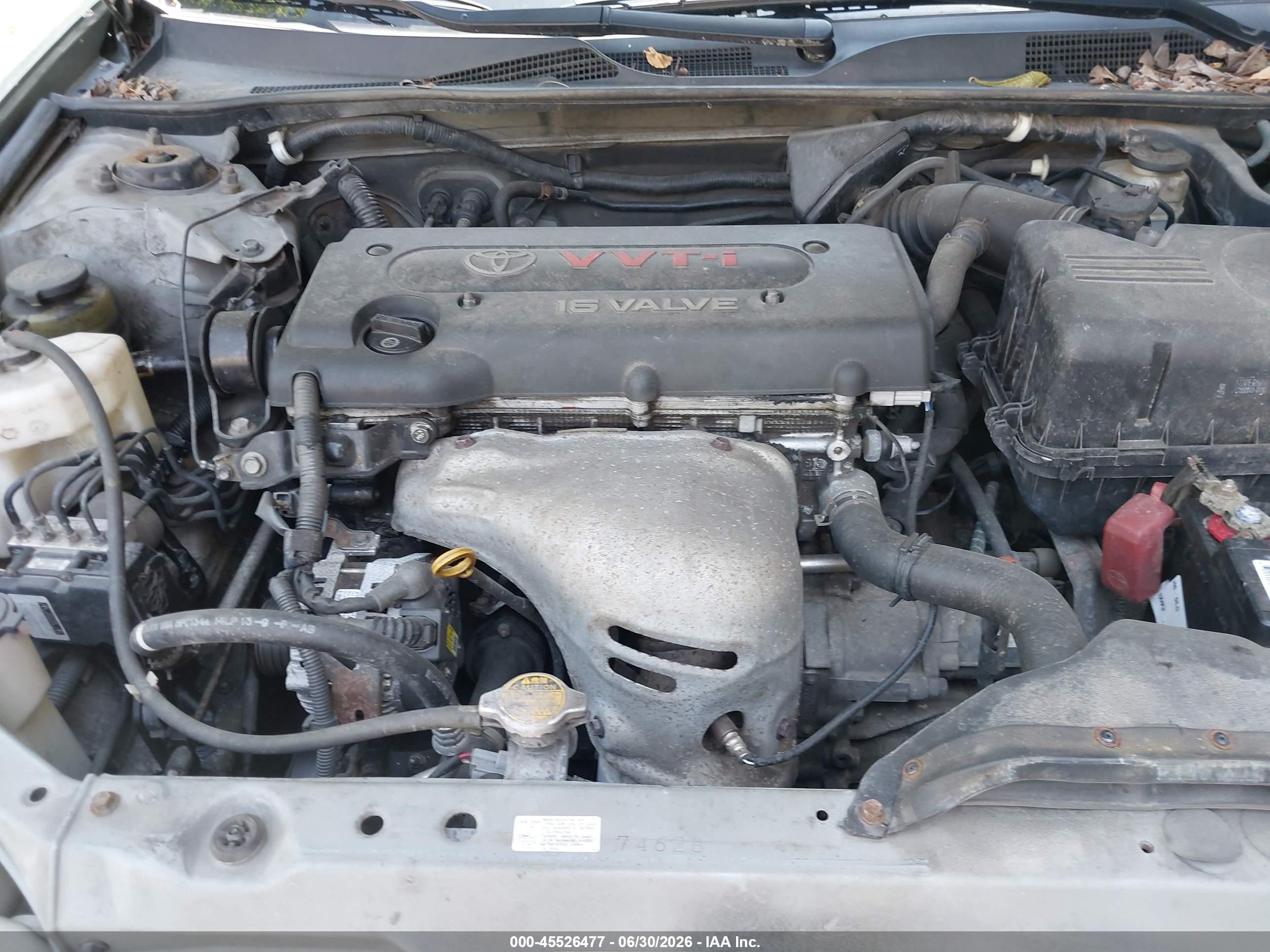 2005 Toyota Camry Le Silver vin: 4T1BE30KX5U955364