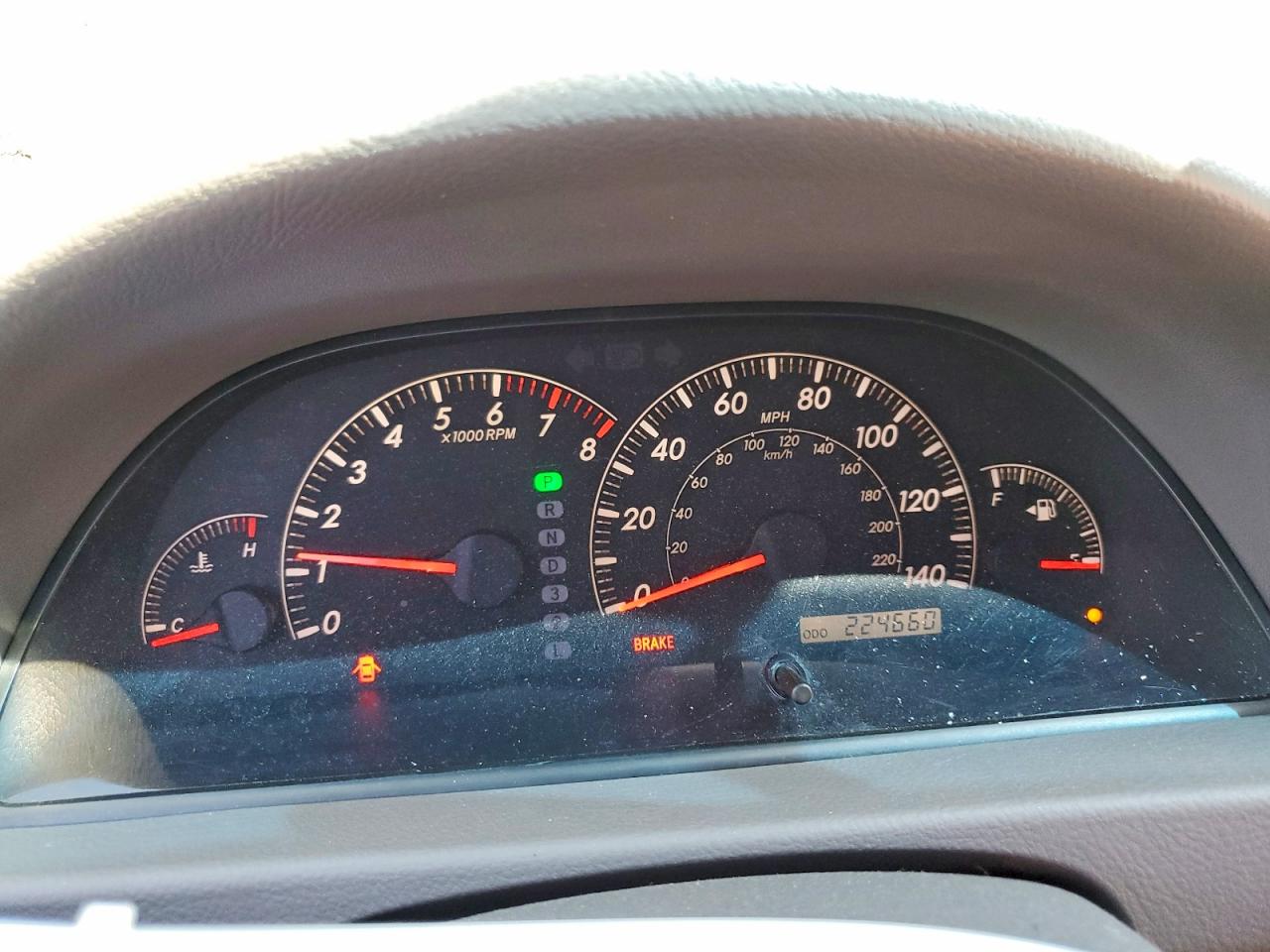 2005 Toyota Camry Le Gray vin: 4T1BE30KX5U964145