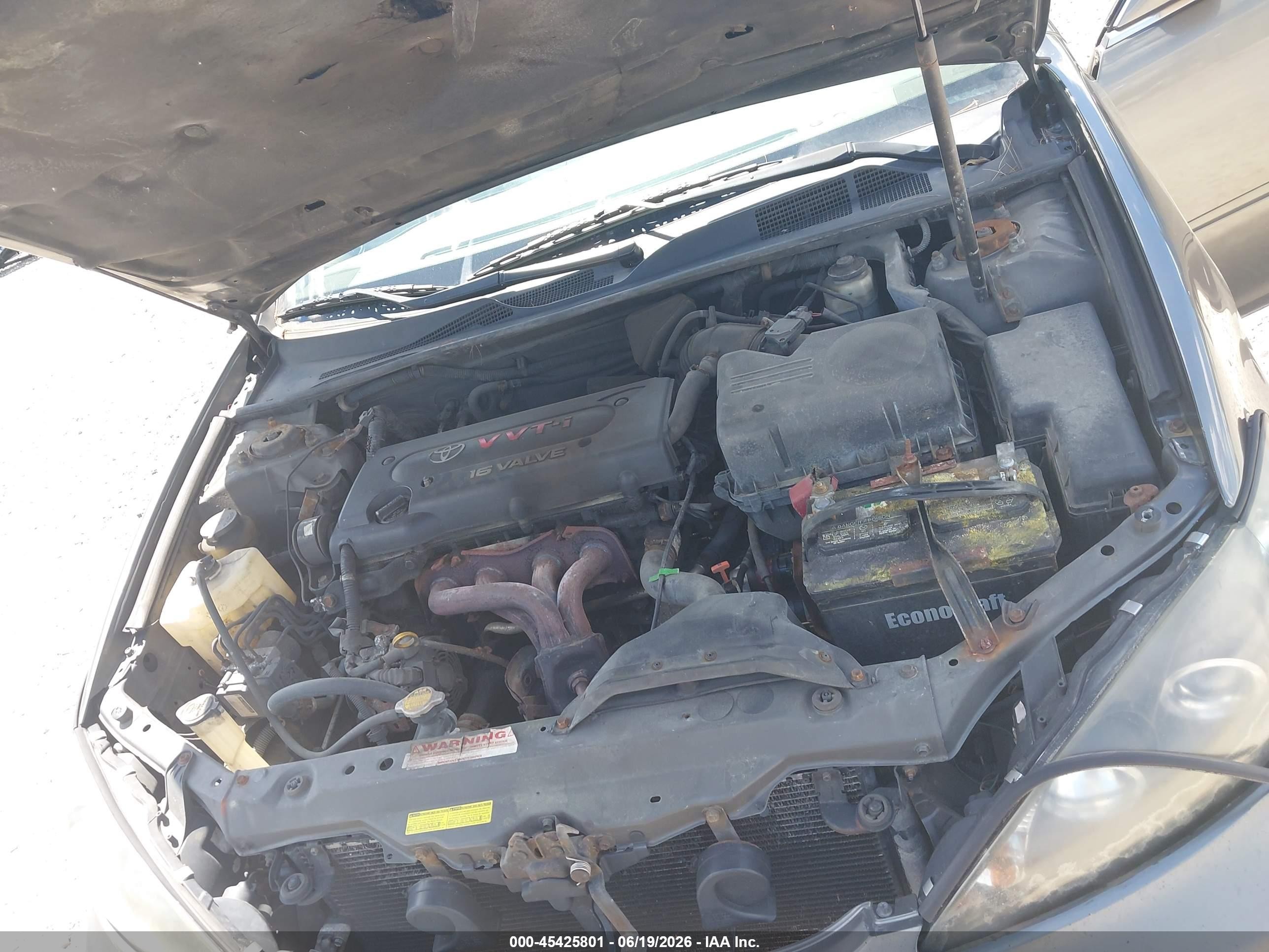 2005 Toyota Camry Le Gray vin: 4T1BE30KX5U983956
