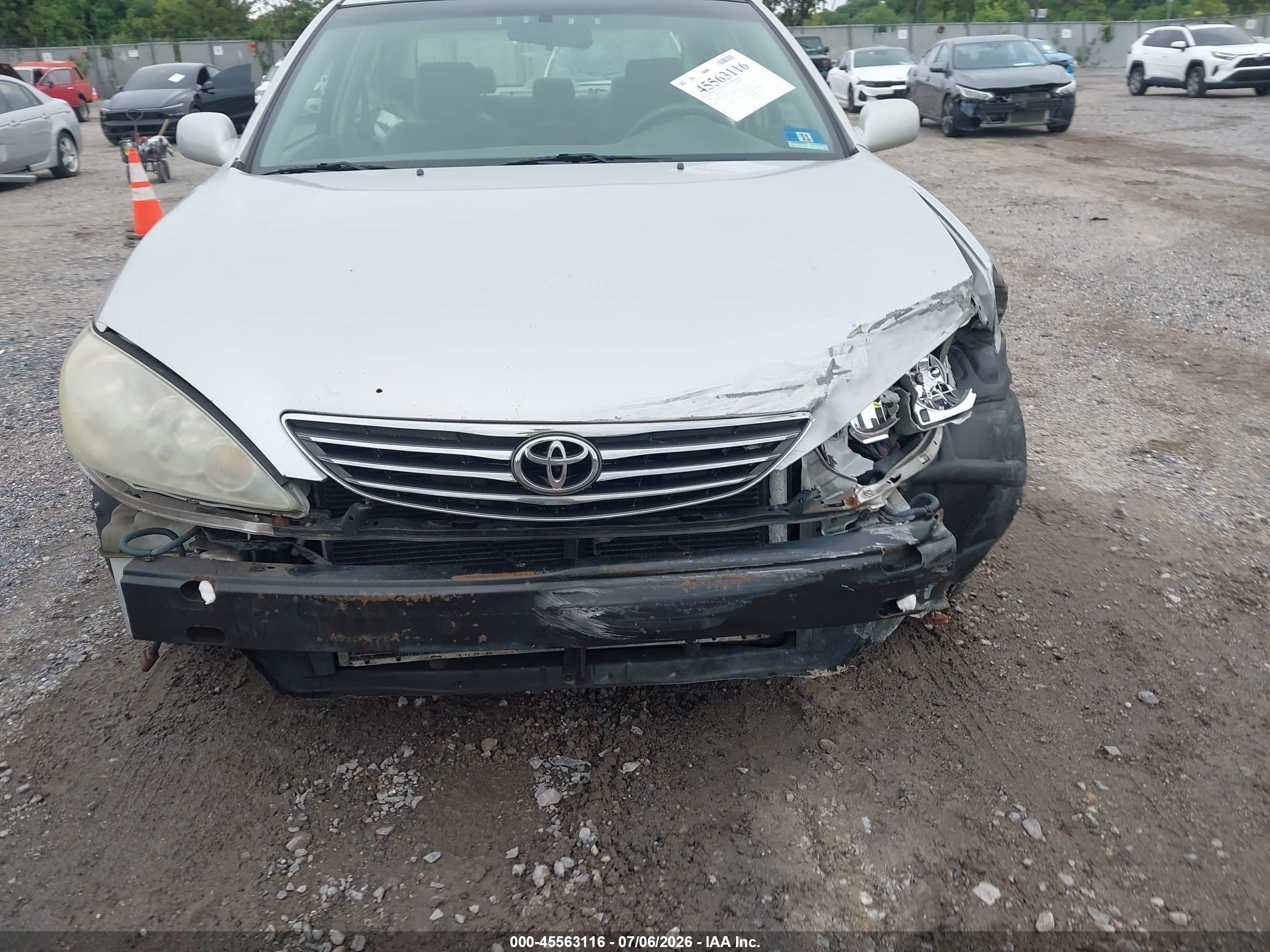 2006 Toyota Camry Le Gray vin: 4T1BE30KX6U130426