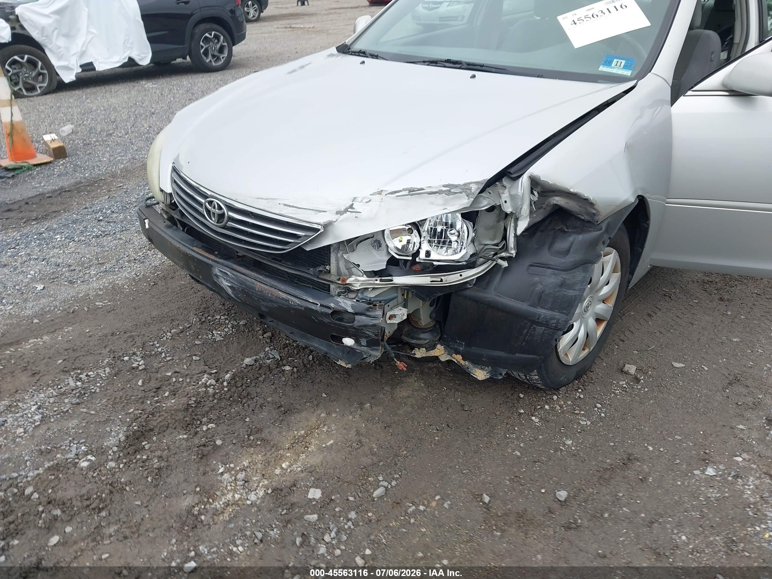 2006 Toyota Camry Le Gray vin: 4T1BE30KX6U130426