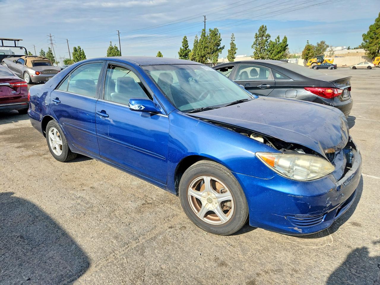 2006 Toyota Camry Le Blue vin: 4T1BE30KX6U133357