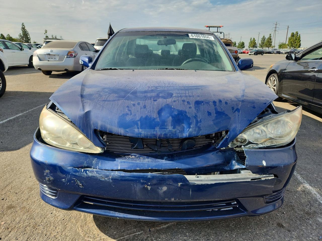 2006 Toyota Camry Le Blue vin: 4T1BE30KX6U133357