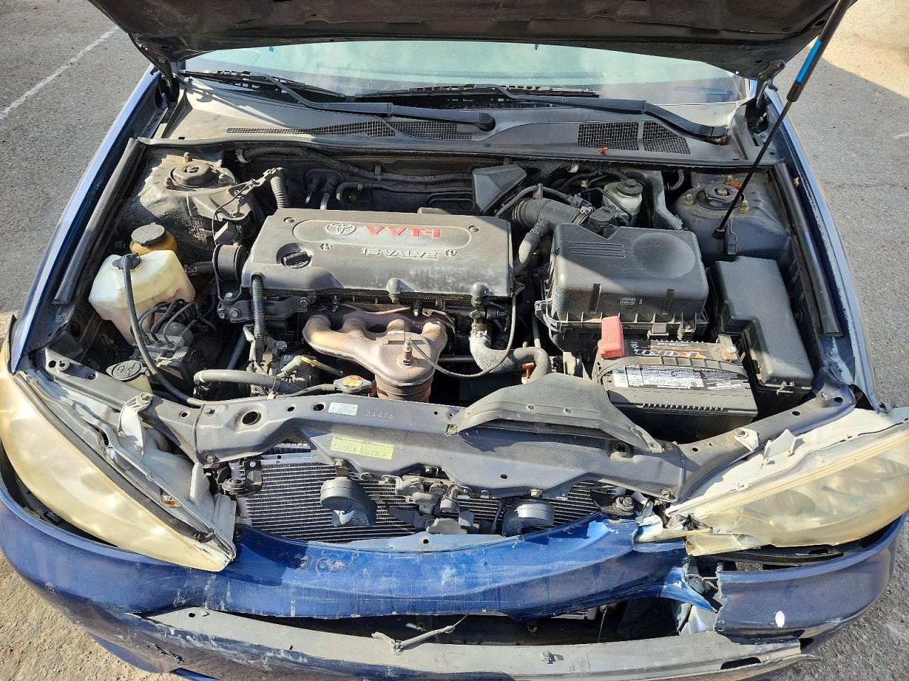 2006 Toyota Camry Le Blue vin: 4T1BE30KX6U133357