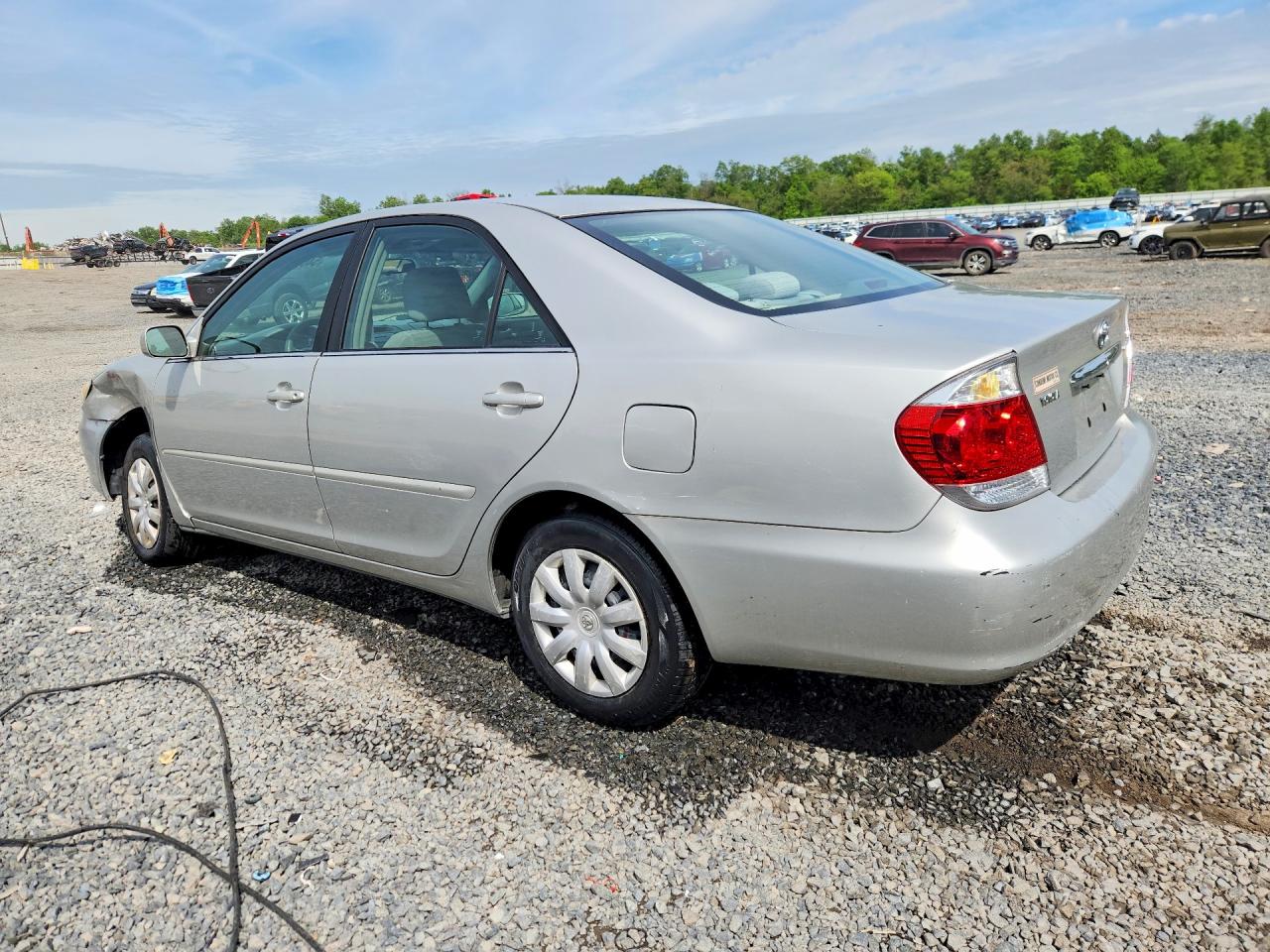 2006 Toyota Camry Le Silver vin: 4T1BE30KX6U139482
