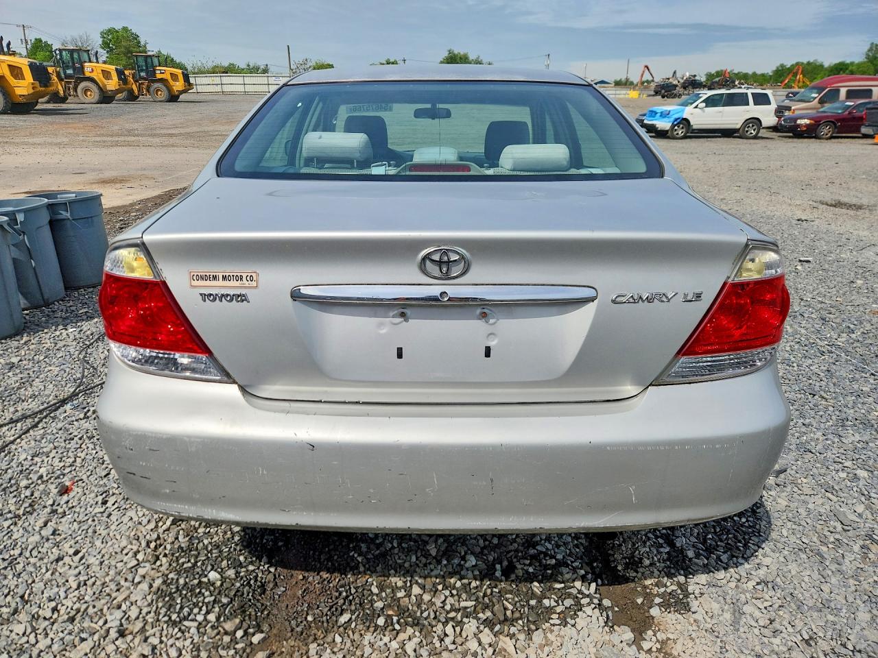 2006 Toyota Camry Le Silver vin: 4T1BE30KX6U139482