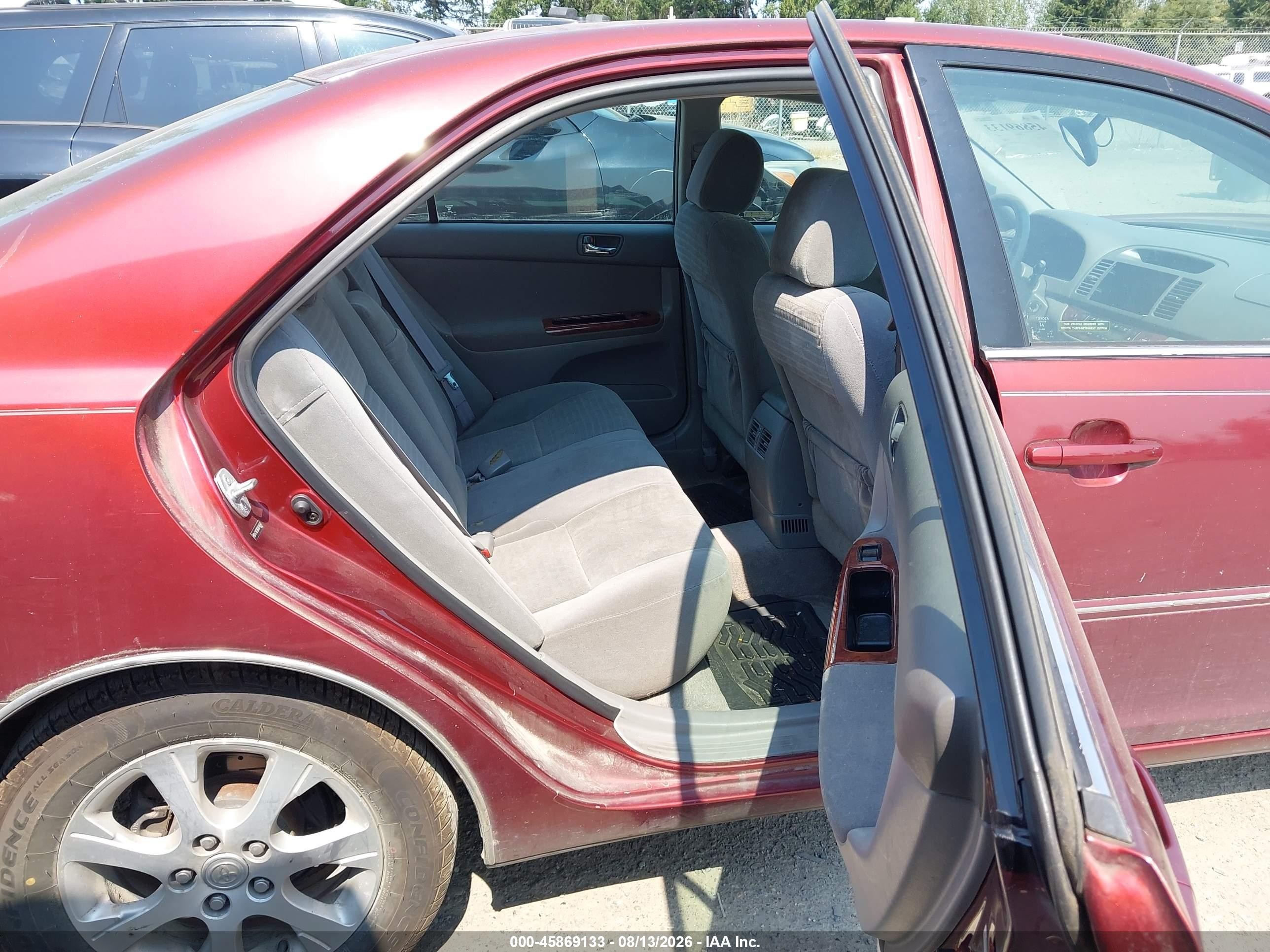 2006 Toyota Camry Xle Красный vin: 4T1BE30KX6U146447