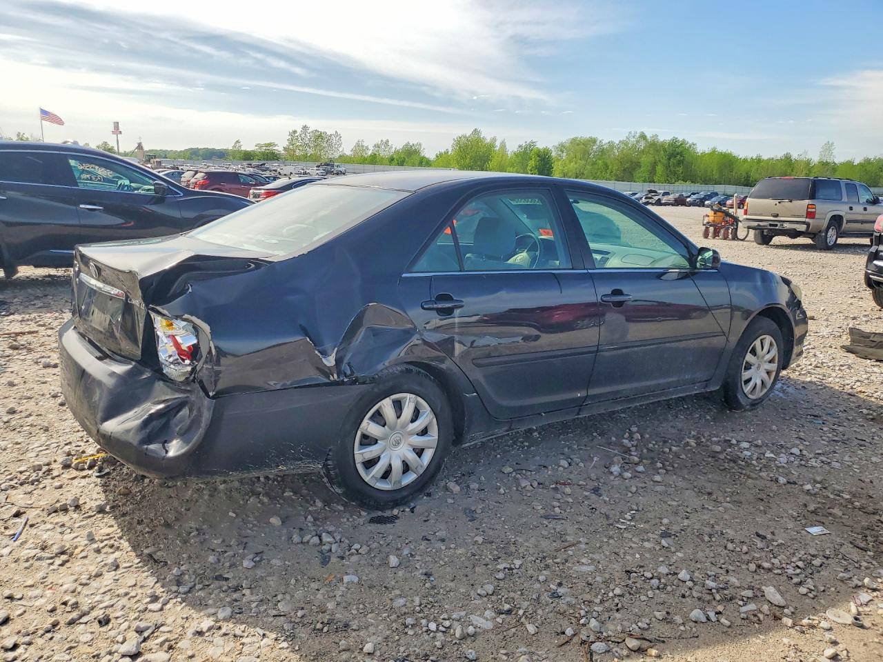 2006 Toyota Camry Le Black vin: 4T1BE30KX6U157402