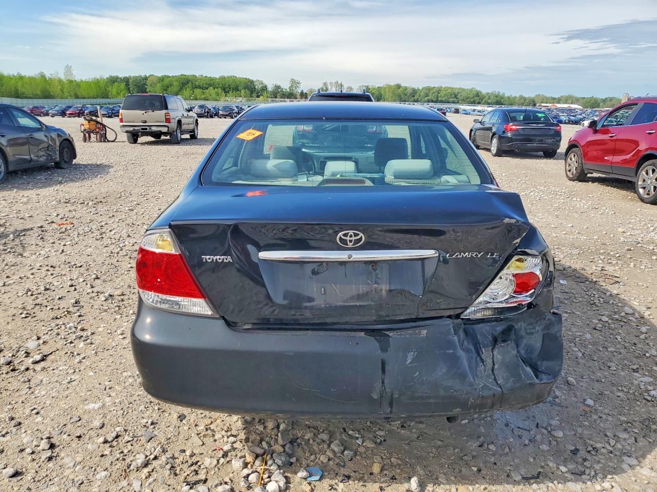 2006 Toyota Camry Le Black vin: 4T1BE30KX6U157402