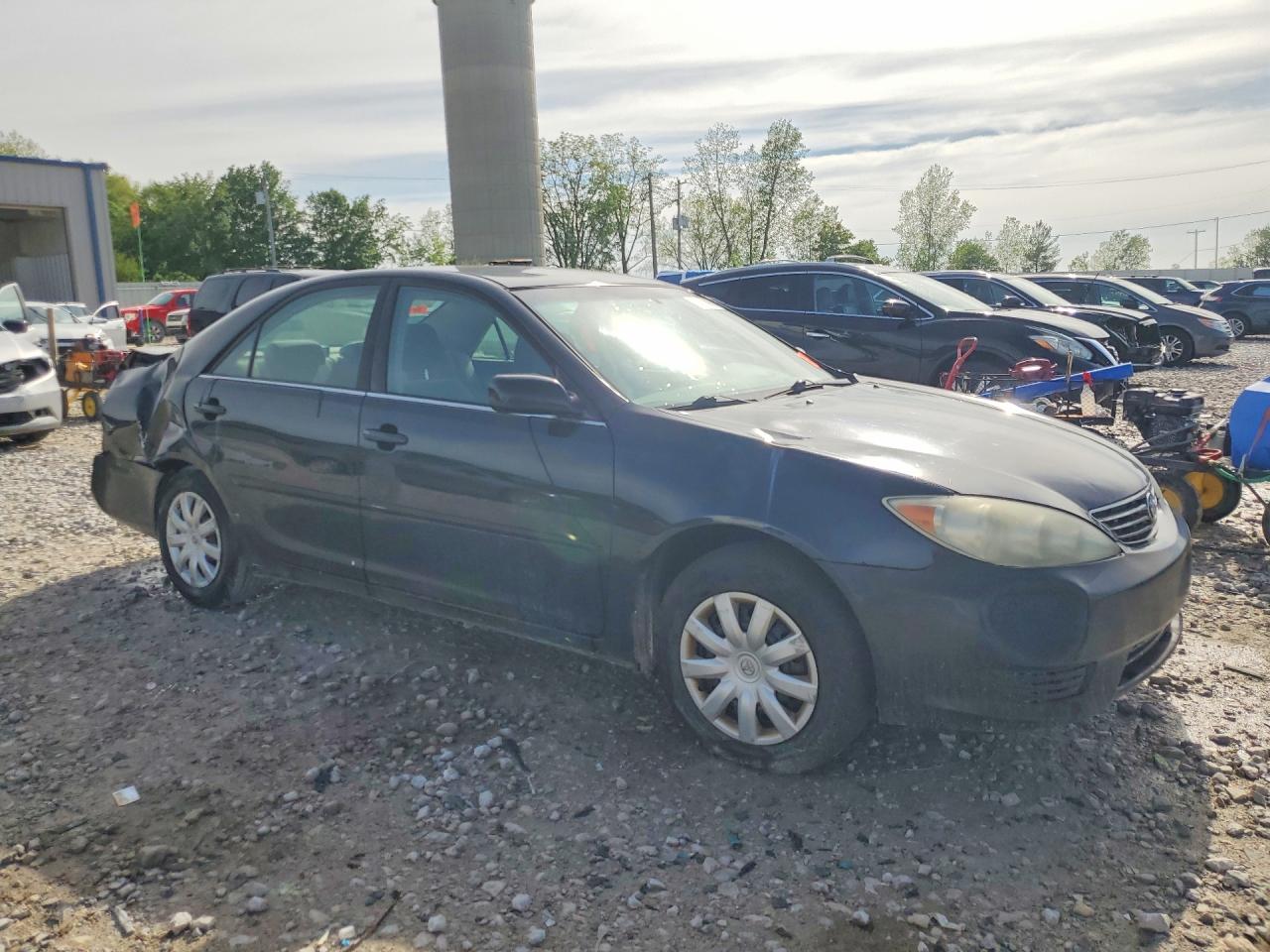 2006 Toyota Camry Le Black vin: 4T1BE30KX6U157402