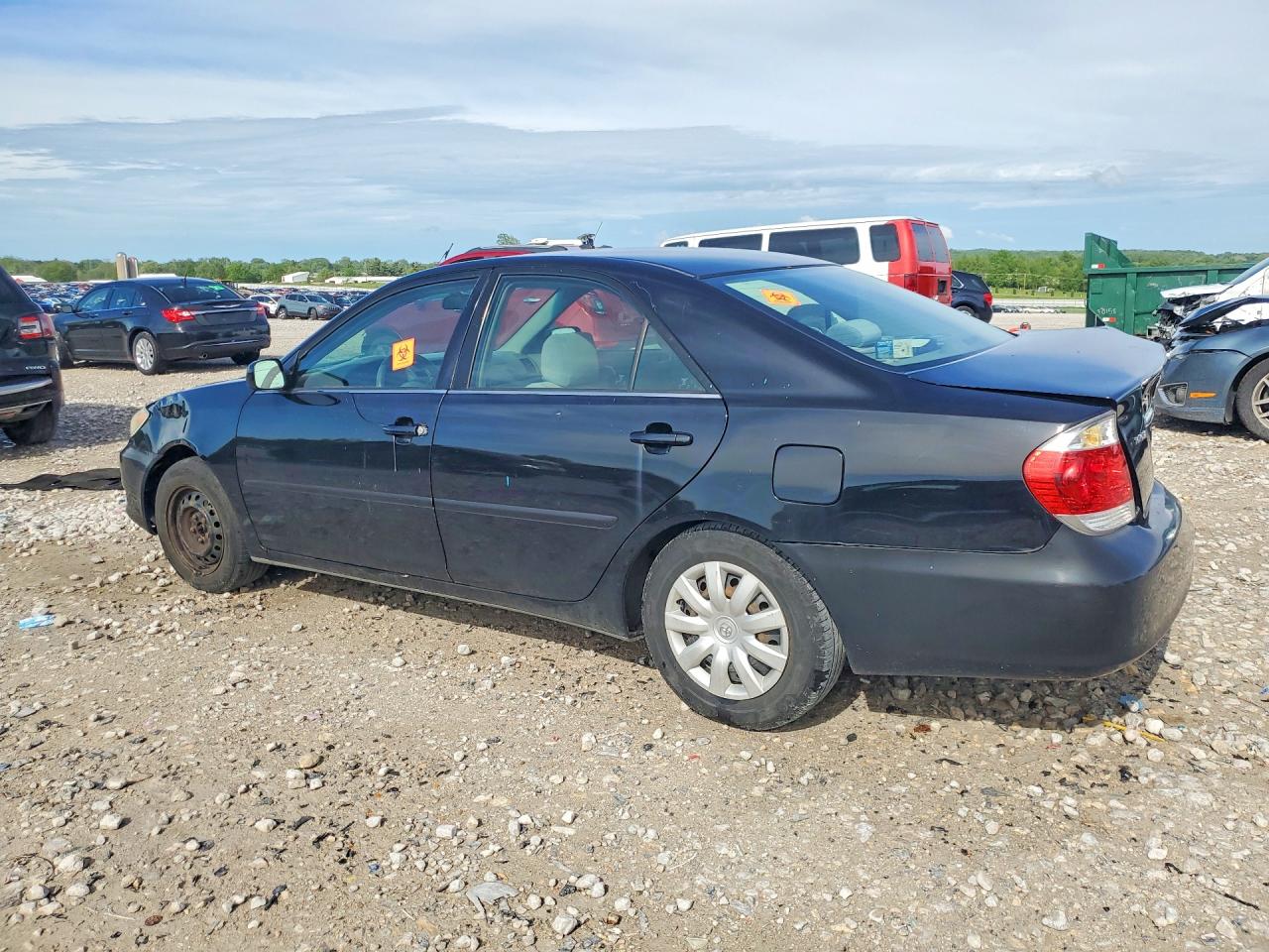 2006 Toyota Camry Le Black vin: 4T1BE30KX6U157402