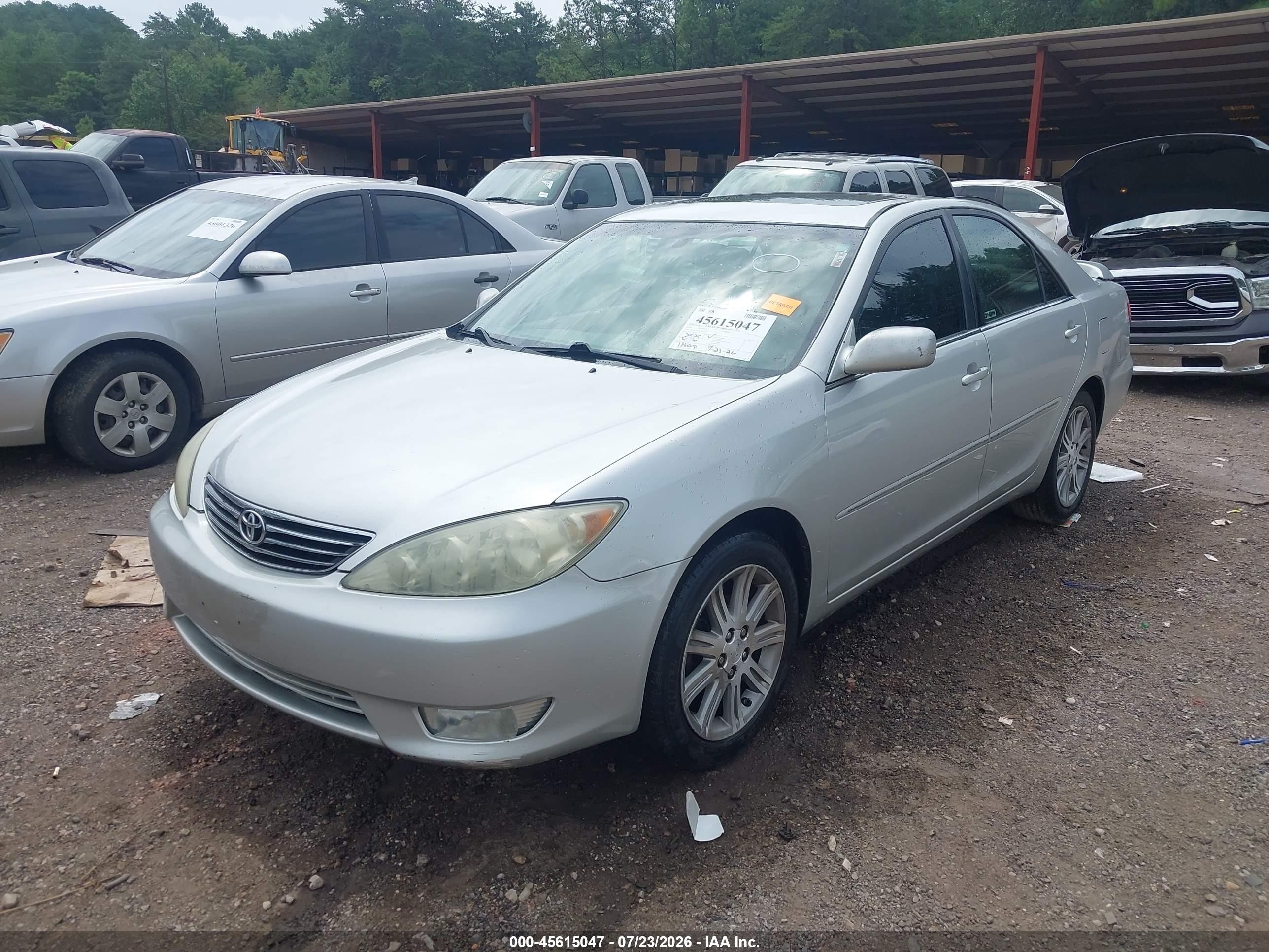 2006 Toyota Camry Xle Silver vin: 4T1BE30KX6U645412