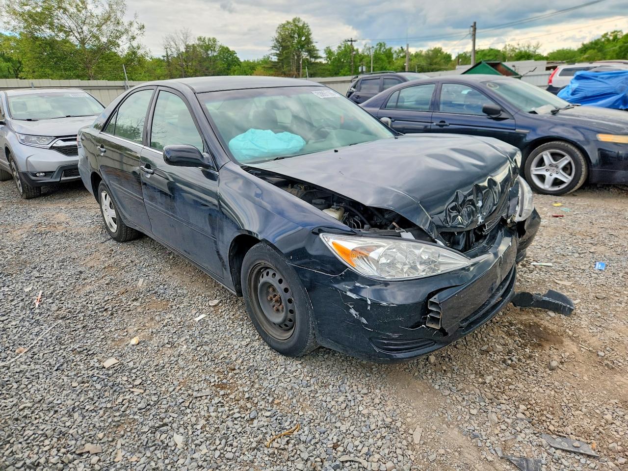 2002 Toyota Camry Le Черный vin: 4T1BE32K02U008245