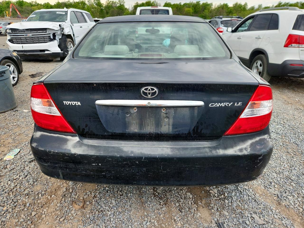 2002 Toyota Camry Le Черный vin: 4T1BE32K02U008245