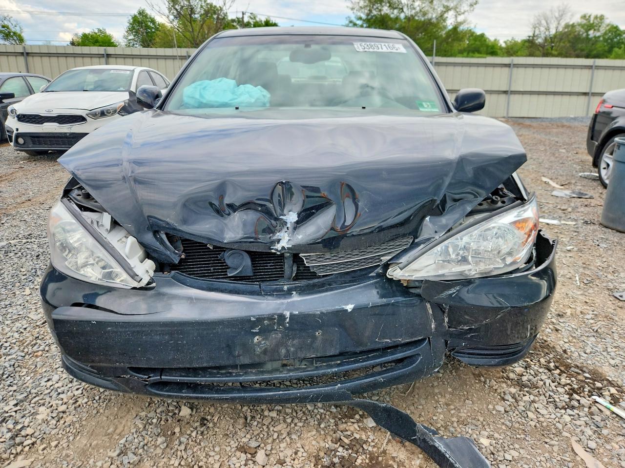 2002 Toyota Camry Le Черный vin: 4T1BE32K02U008245