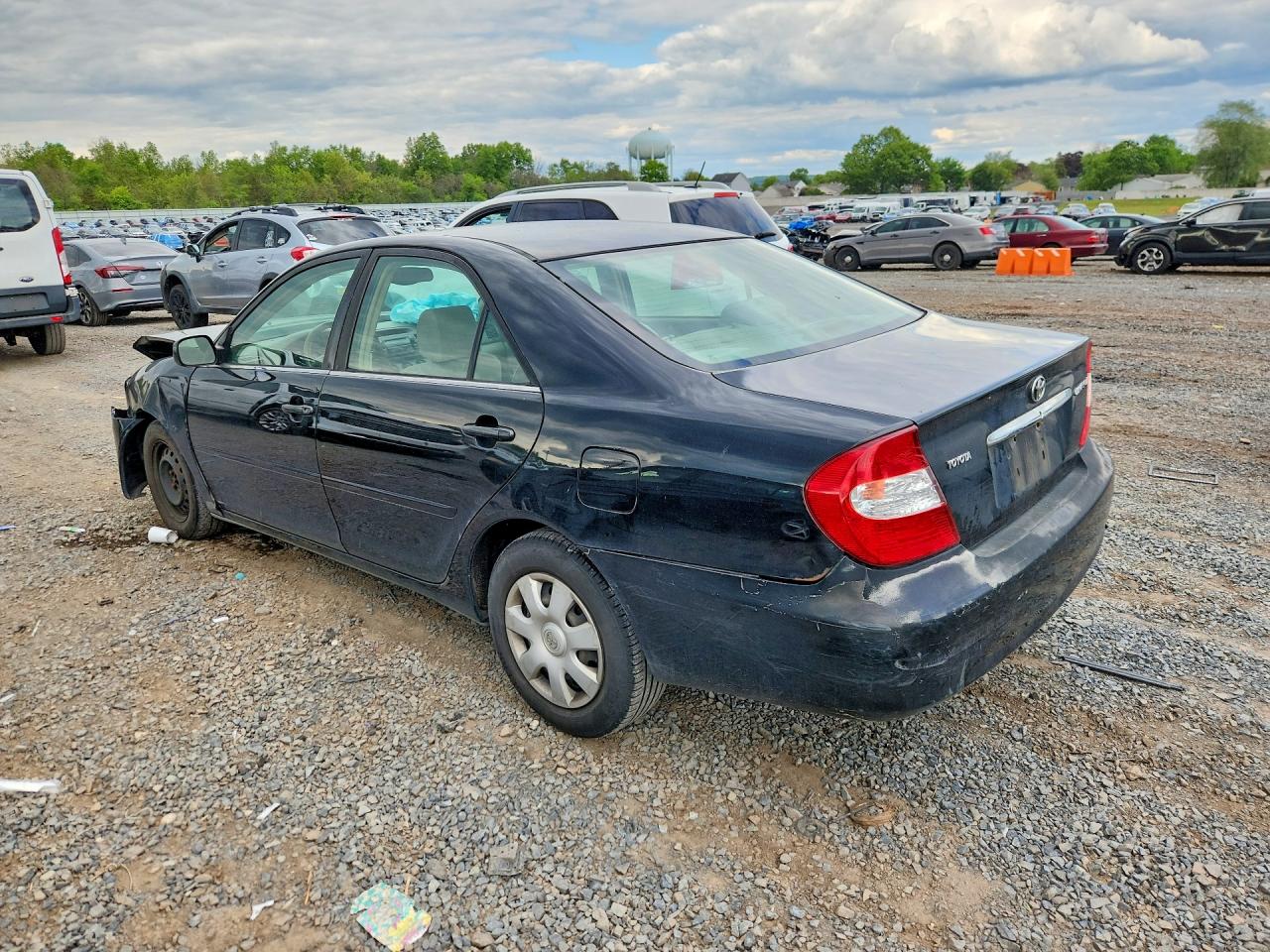 2002 Toyota Camry Le Черный vin: 4T1BE32K02U008245