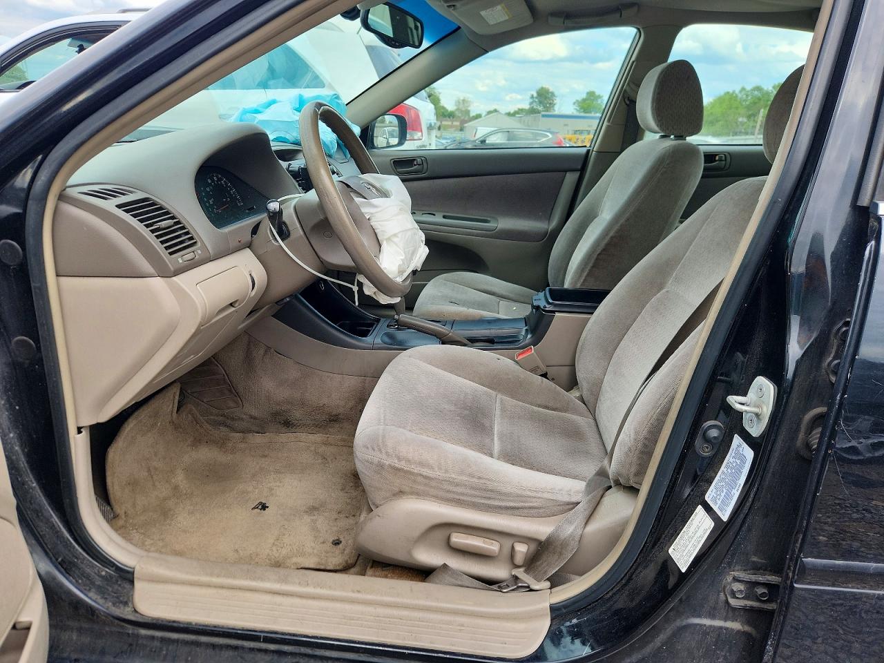 2002 Toyota Camry Le Черный vin: 4T1BE32K02U008245