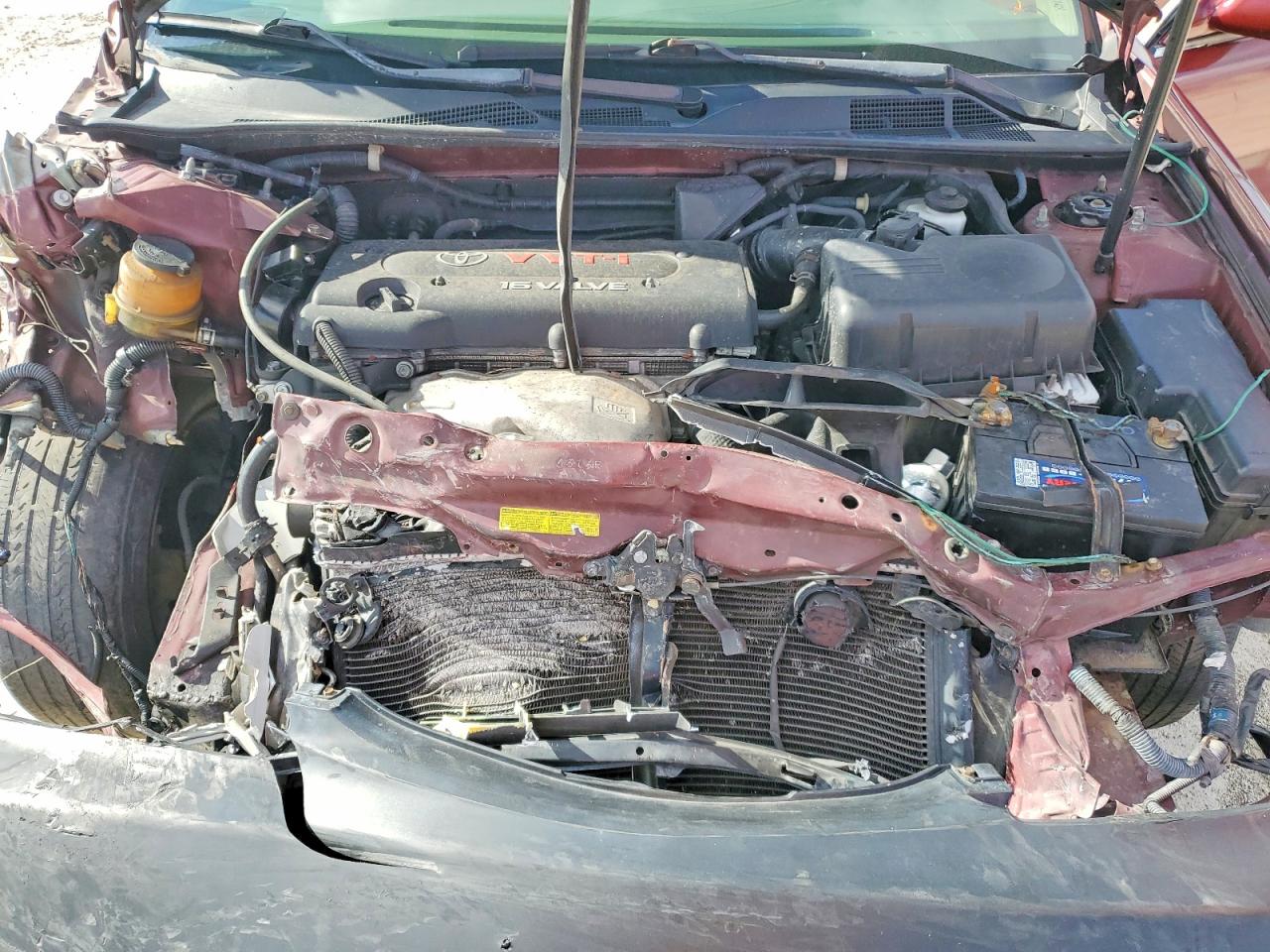 2002 Toyota Camry Le Burgundy vin: 4T1BE32K02U040368