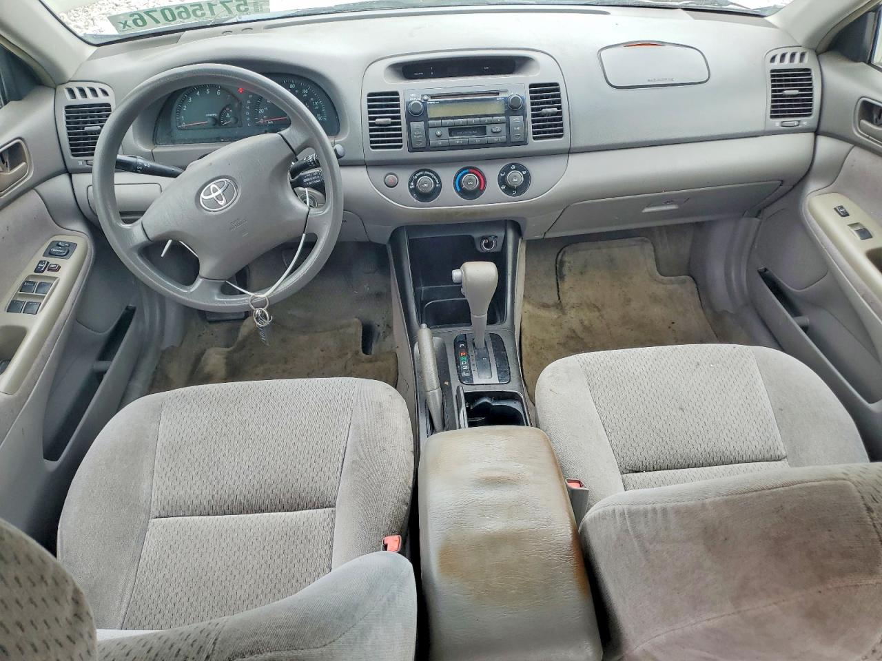 2002 Toyota Camry Le Silver vin: 4T1BE32K02U114548