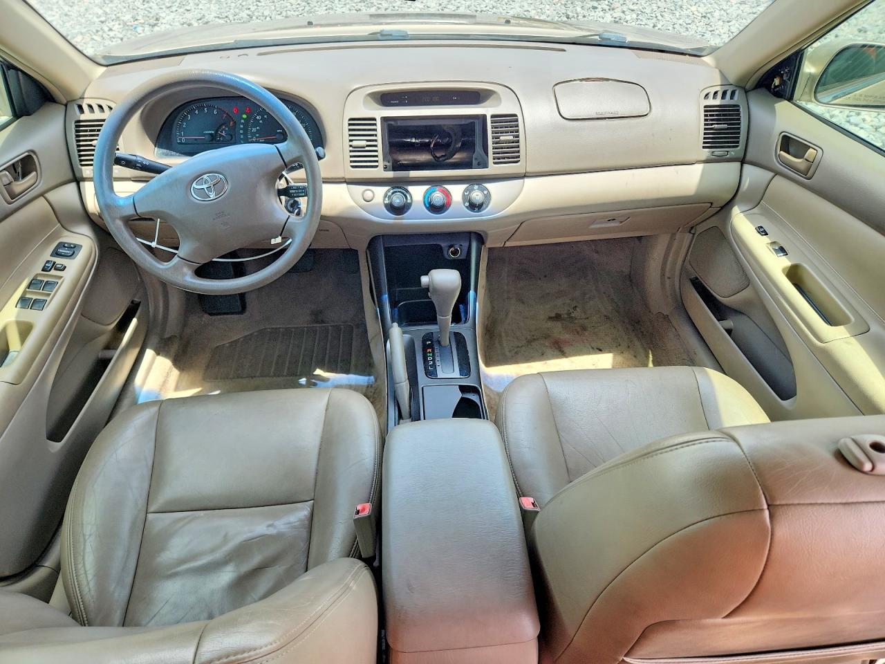 2002 Toyota Camry Le Желто-коричневый vin: 4T1BE32K02U114565