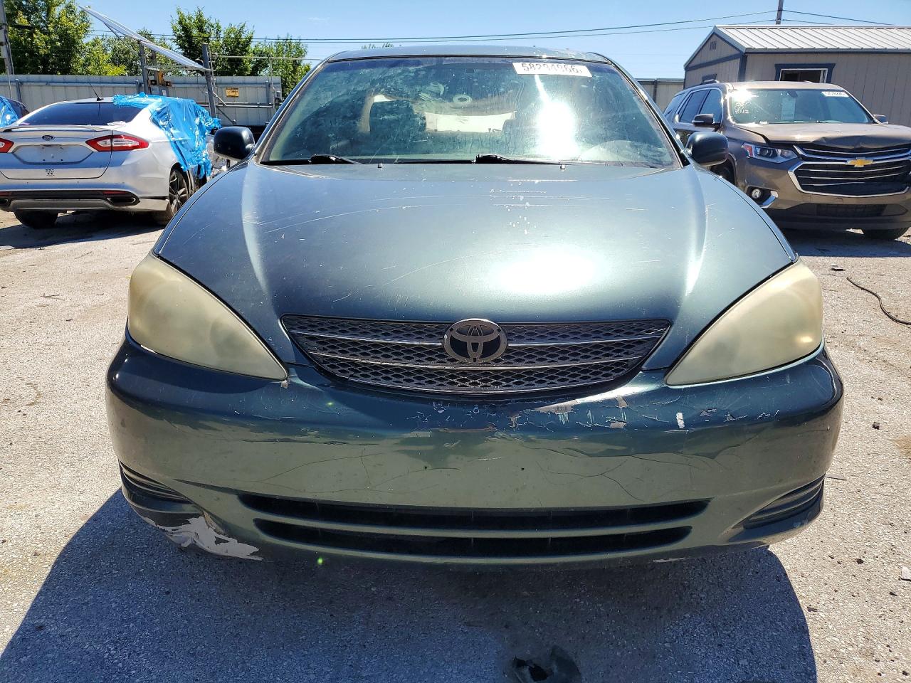 2002 Toyota Camry Le Green vin: 4T1BE32K02U515873