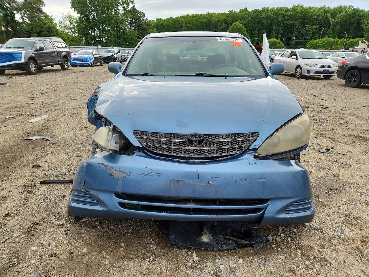 2002 Toyota Camry Le Blue vin: 4T1BE32K02U621630