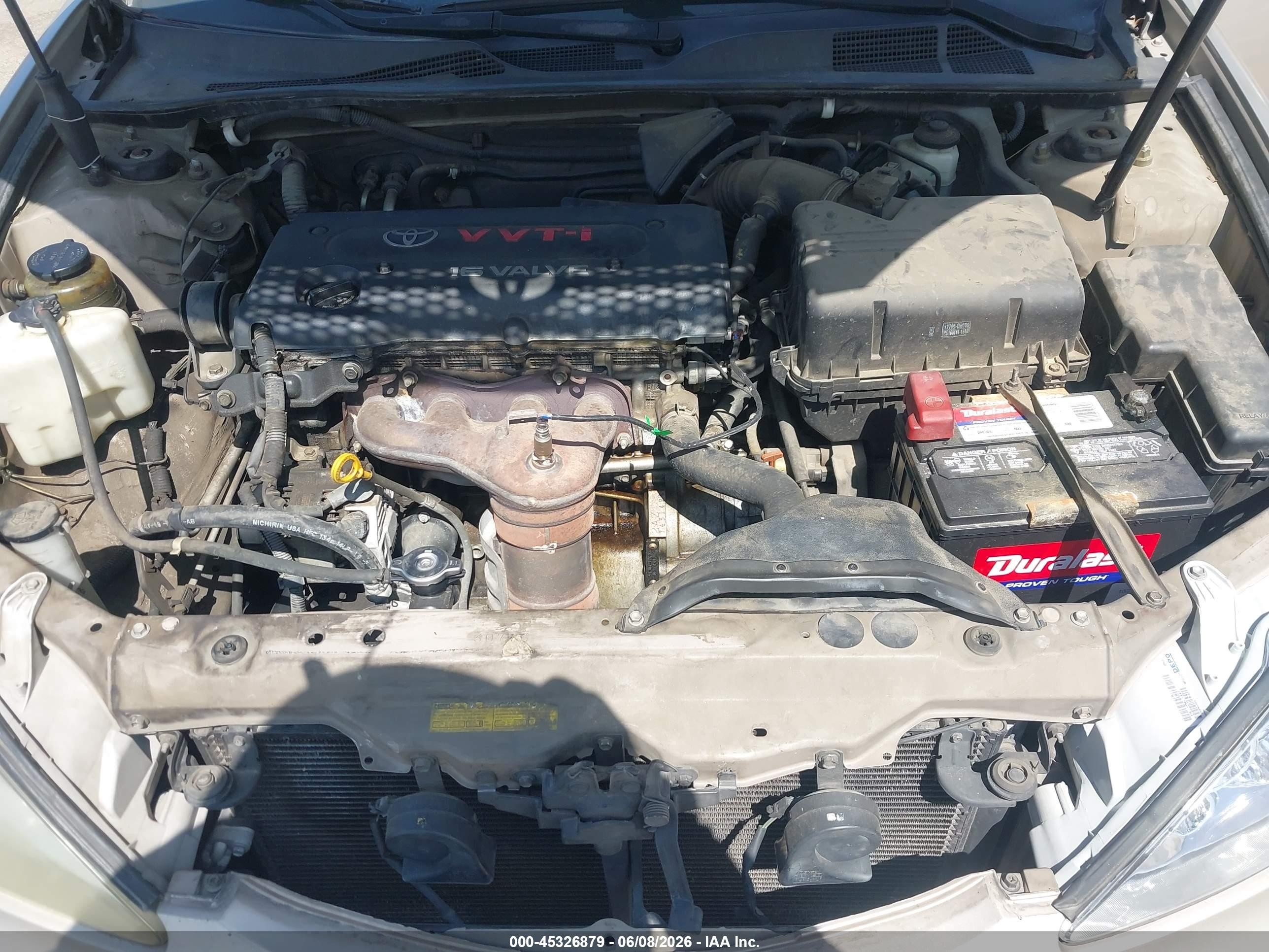 2003 Toyota Camry Le Champagne vin: 4T1BE32K03U174637