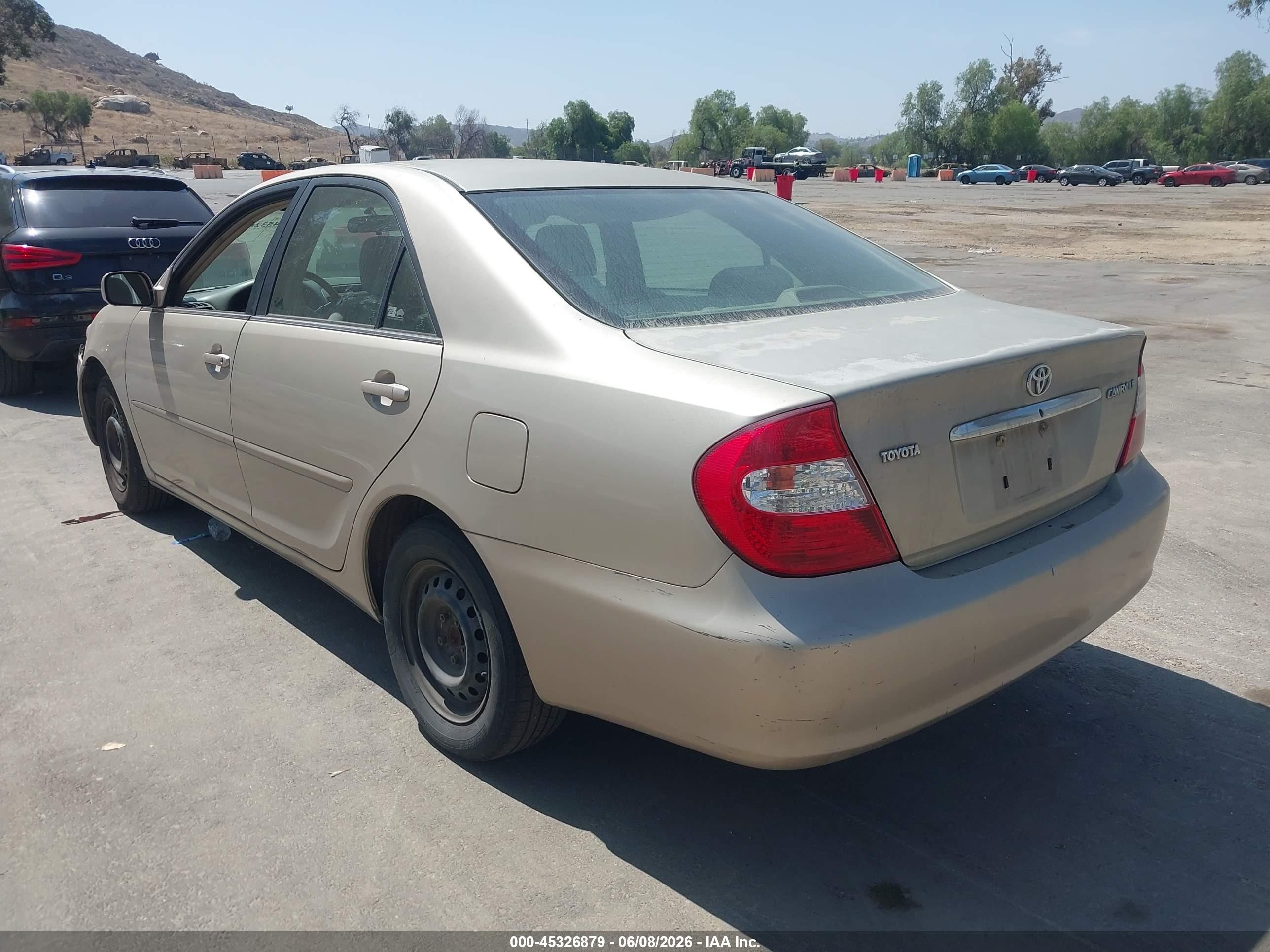 2003 Toyota Camry Le Champagne vin: 4T1BE32K03U174637