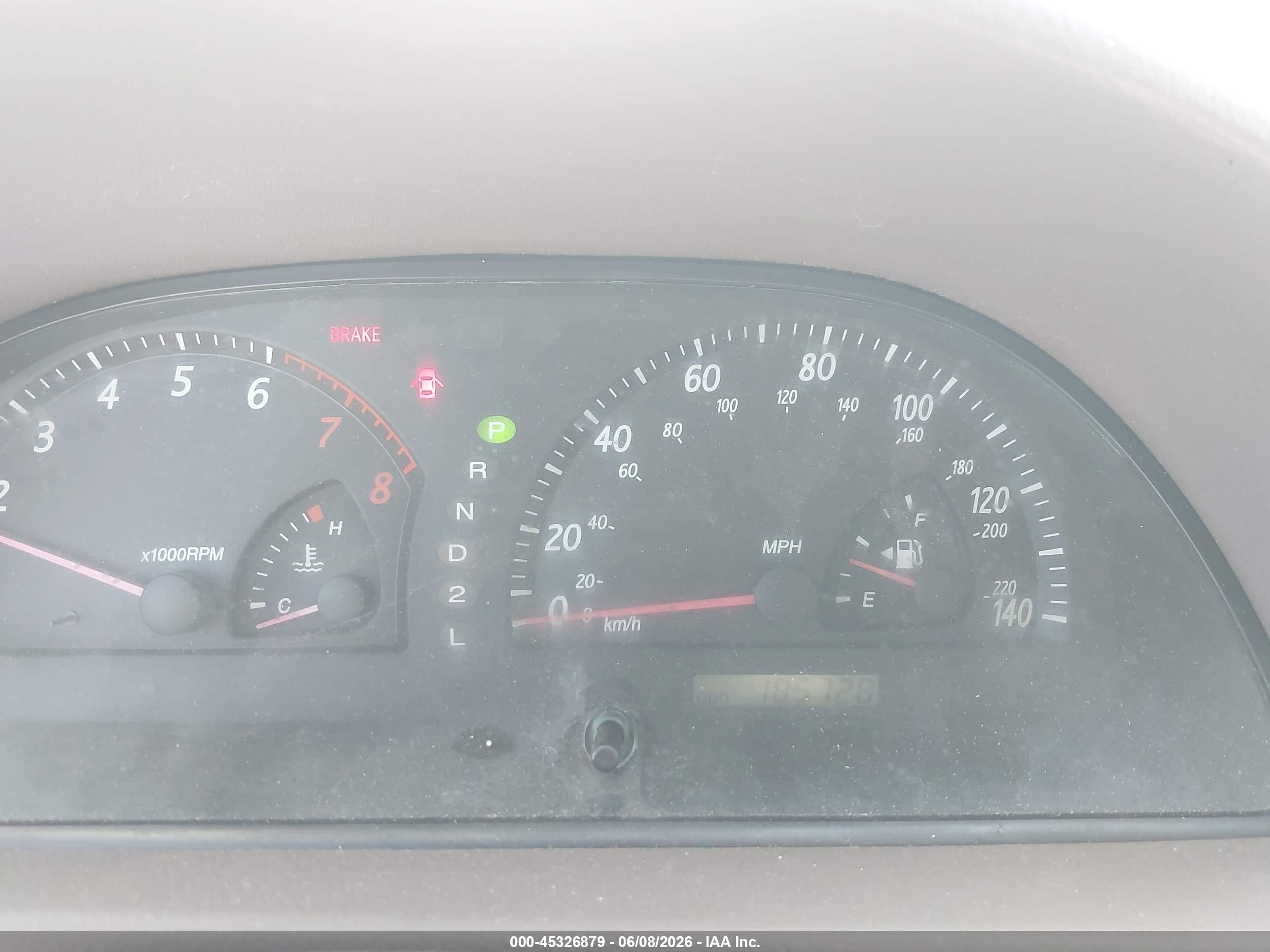 2003 Toyota Camry Le Champagne vin: 4T1BE32K03U174637