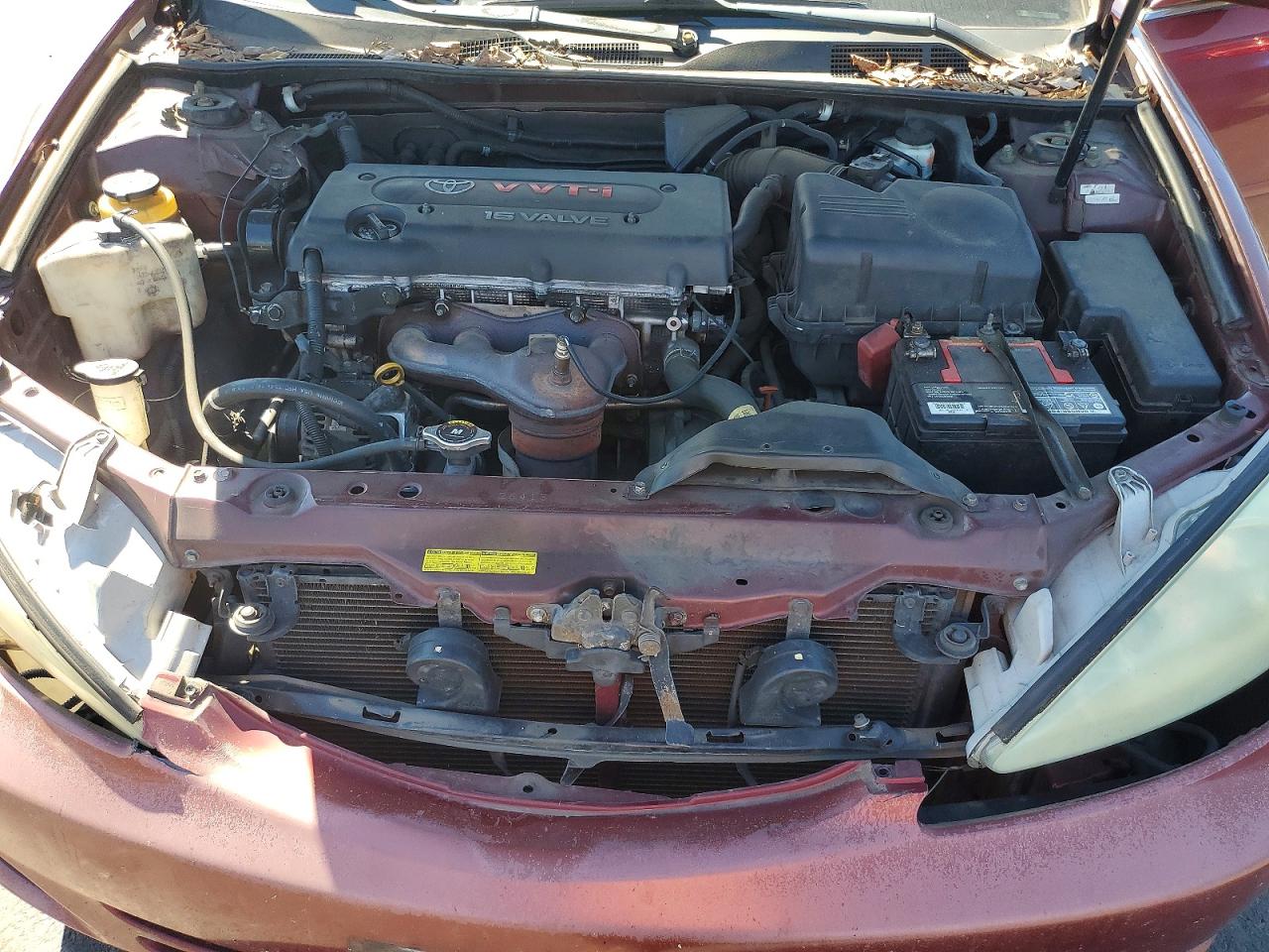 2003 Toyota Camry Le Burgundy vin: 4T1BE32K03U235954