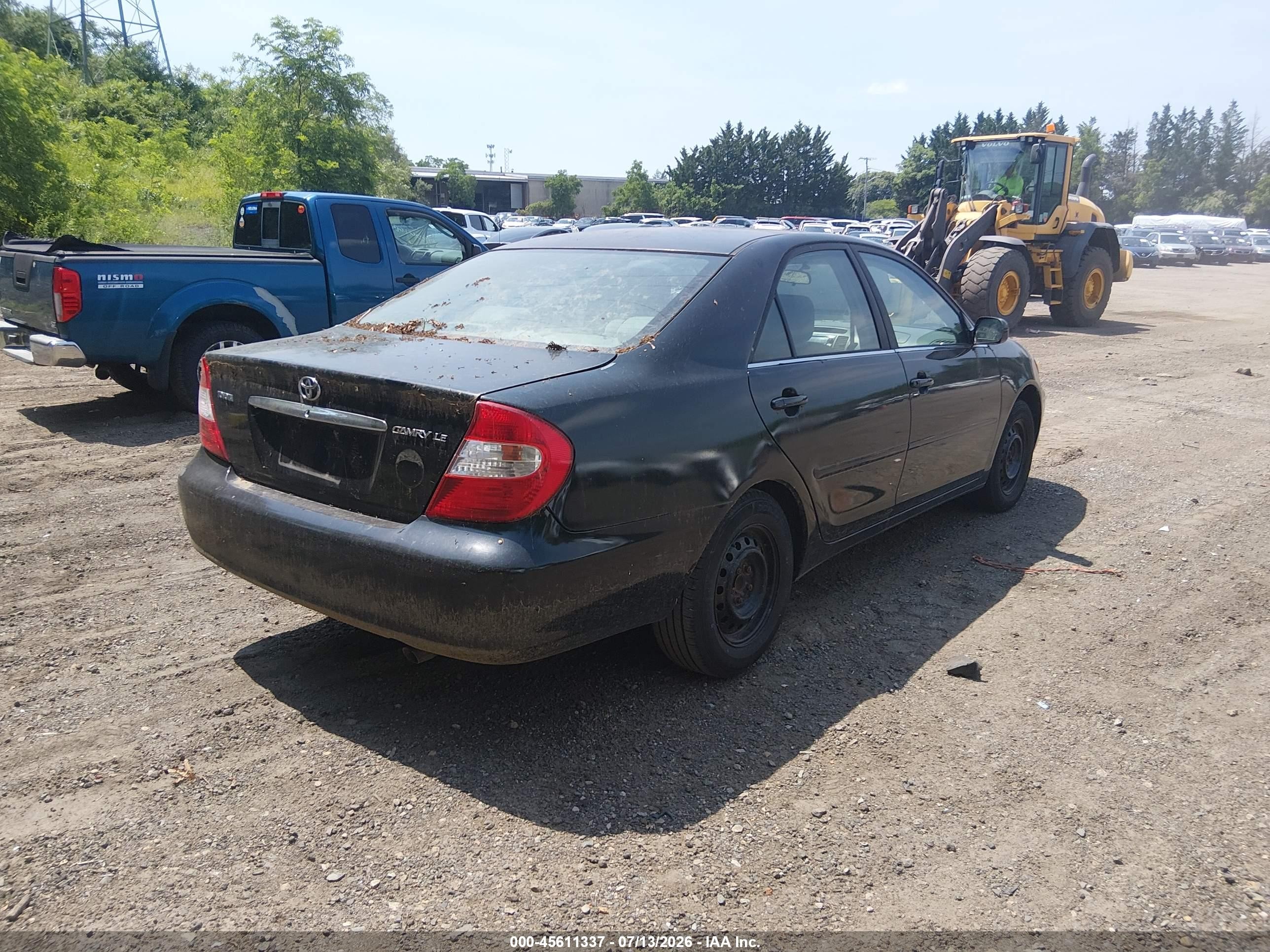 2003 Toyota Camry Le Черный vin: 4T1BE32K03U241107