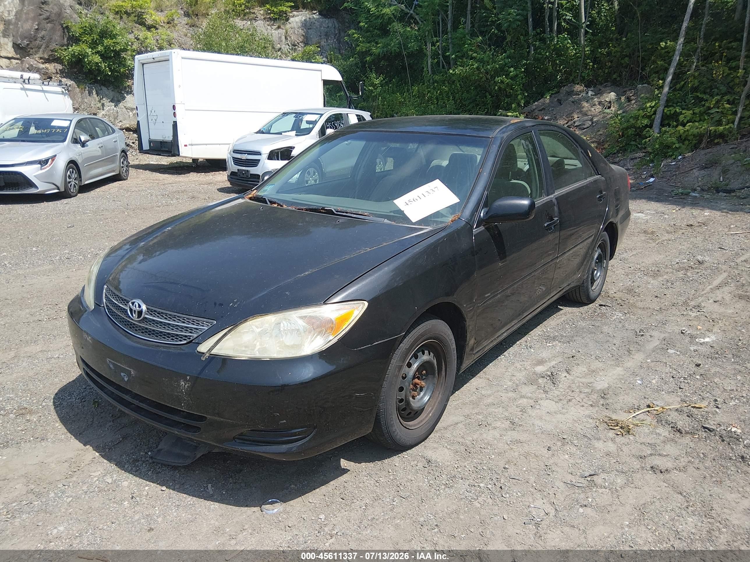 2003 Toyota Camry Le Черный vin: 4T1BE32K03U241107
