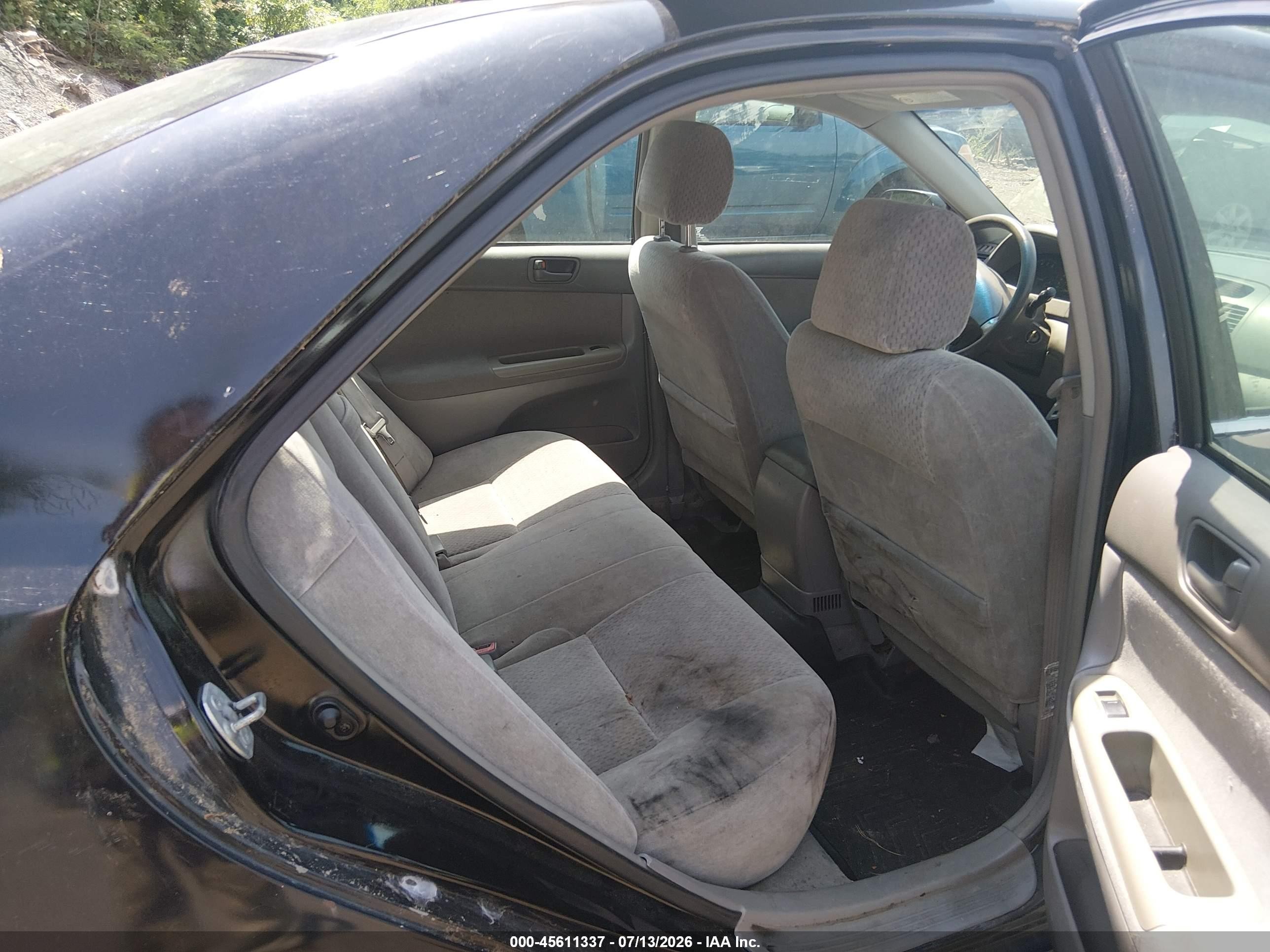2003 Toyota Camry Le Черный vin: 4T1BE32K03U241107