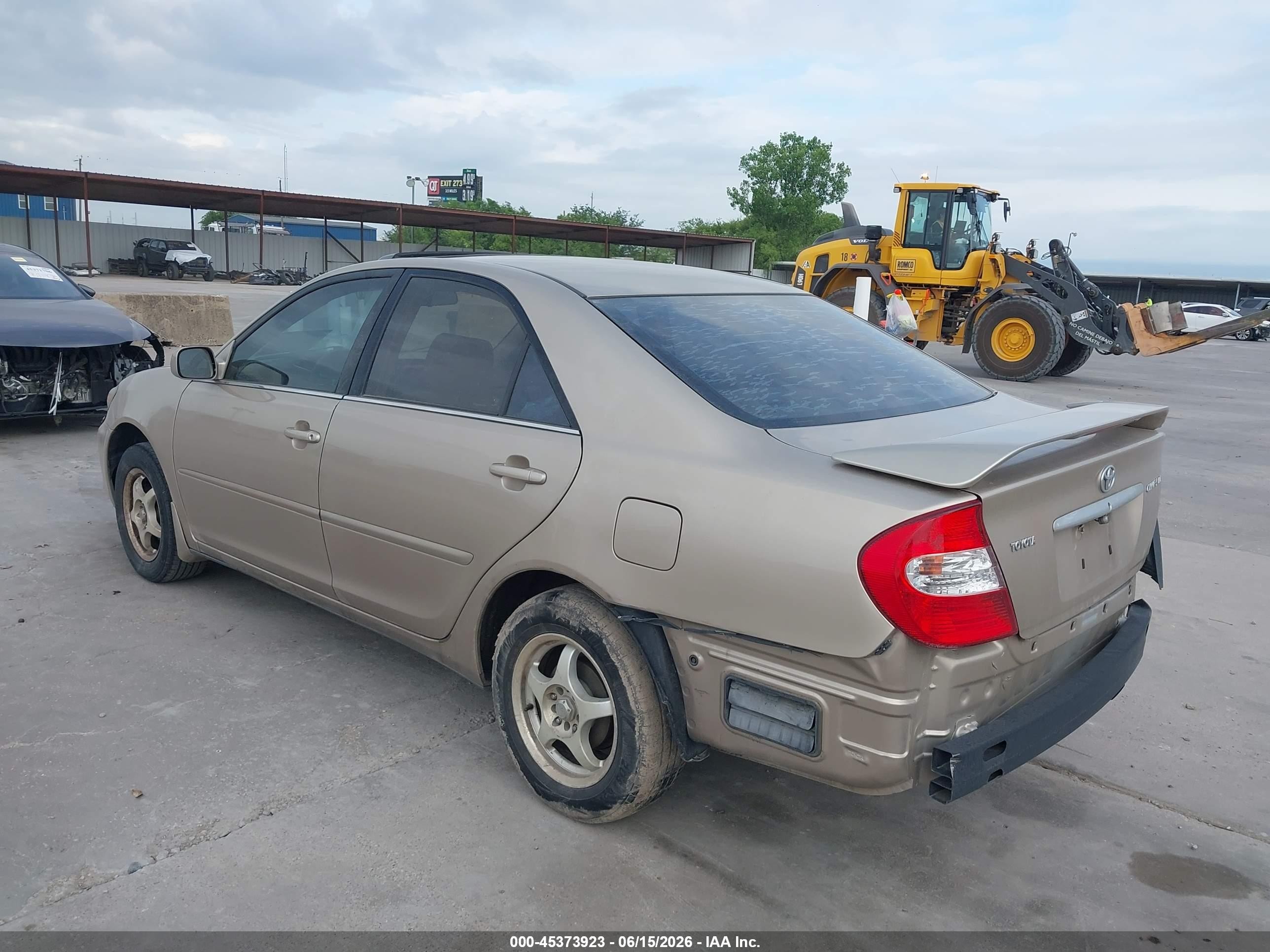 2003 Toyota Camry Le Beige vin: 4T1BE32K03U657559