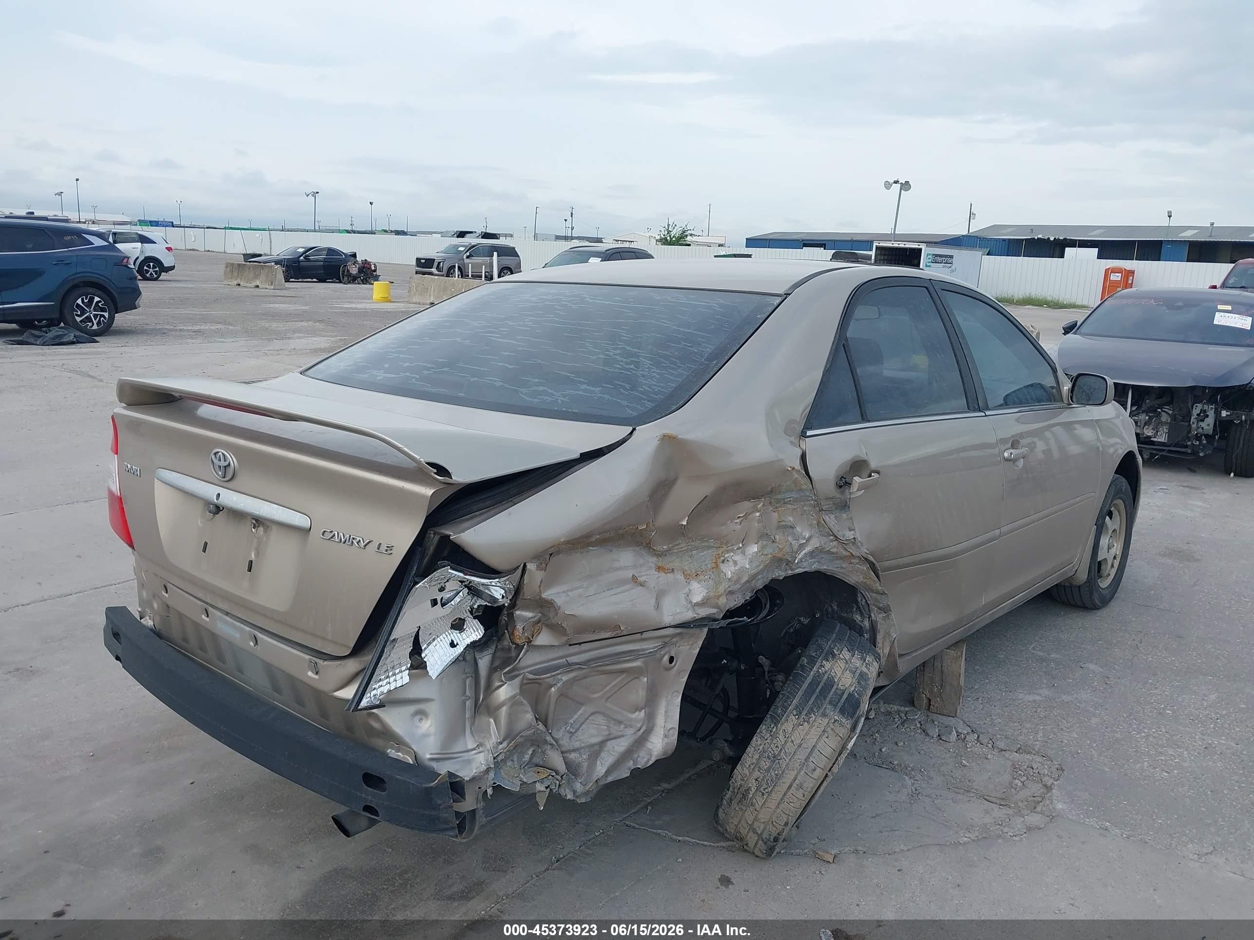 2003 Toyota Camry Le Beige vin: 4T1BE32K03U657559