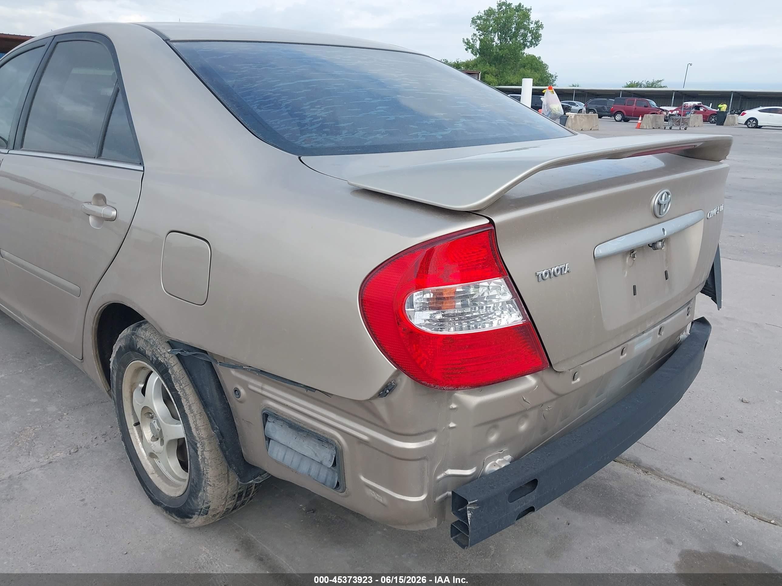 2003 Toyota Camry Le Beige vin: 4T1BE32K03U657559