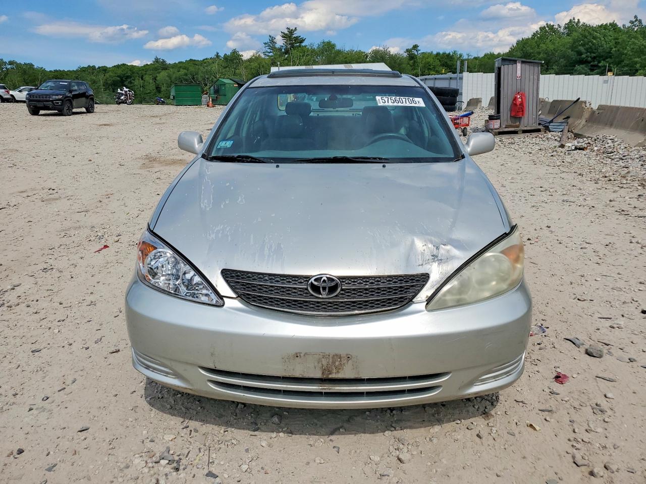 2003 Toyota Camry Le Silver vin: 4T1BE32K03U665922