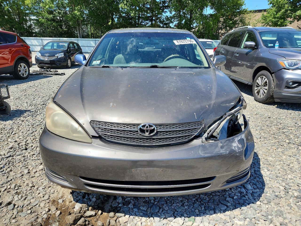 2003 Toyota Camry Le Gray vin: 4T1BE32K03U733930