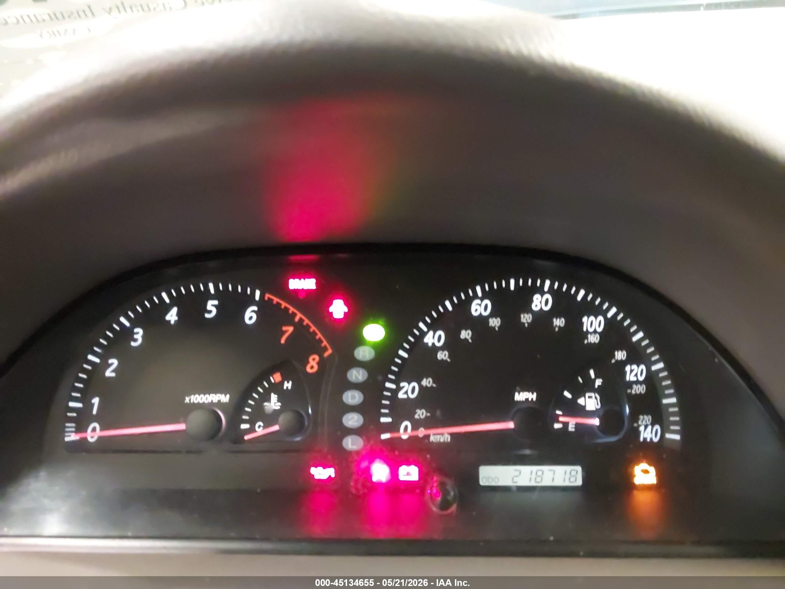 2003 Toyota Camry Le Blue vin: 4T1BE32K03U742658