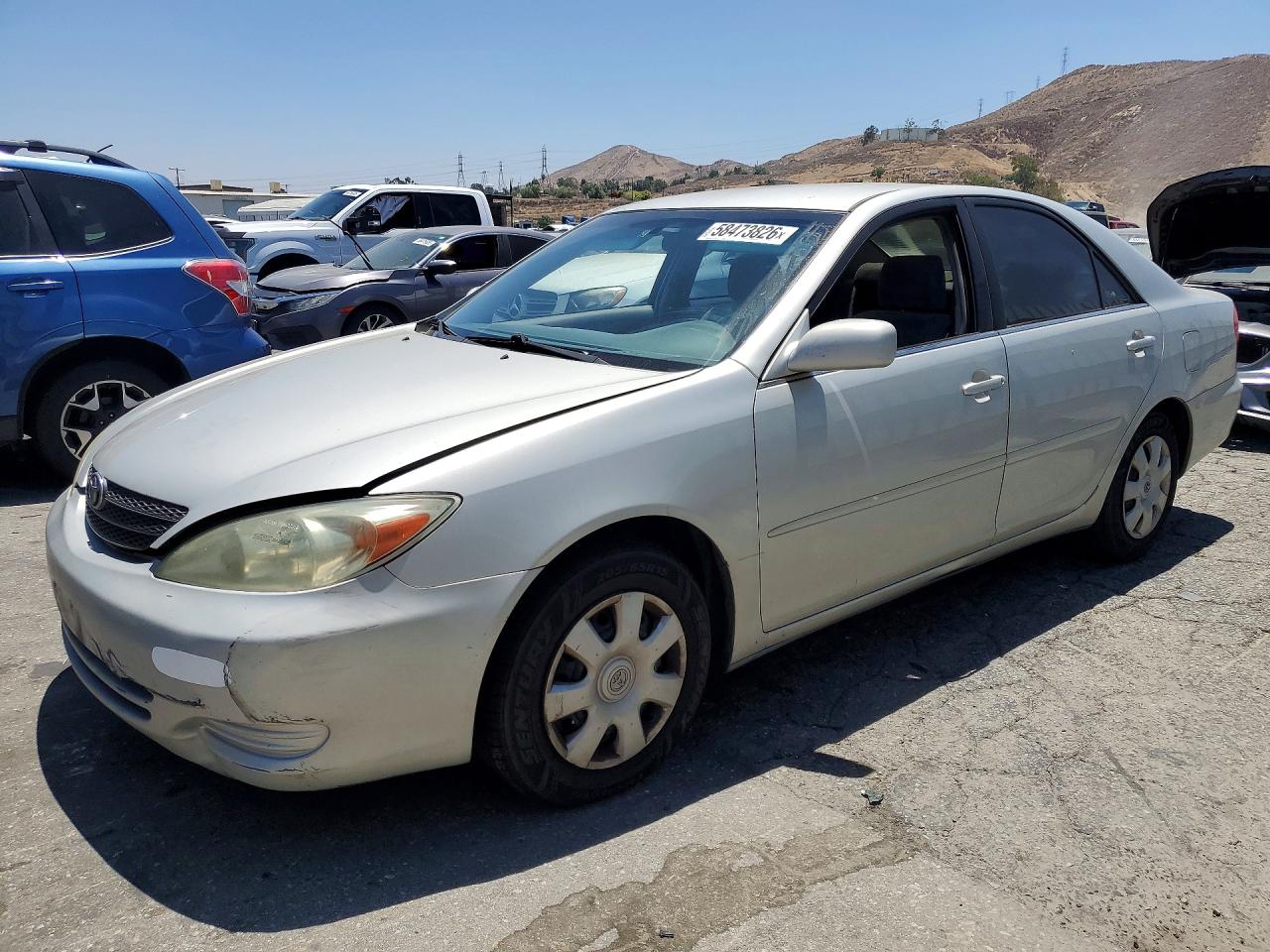 2003 Toyota Camry Le Silver vin: 4T1BE32K03U755992