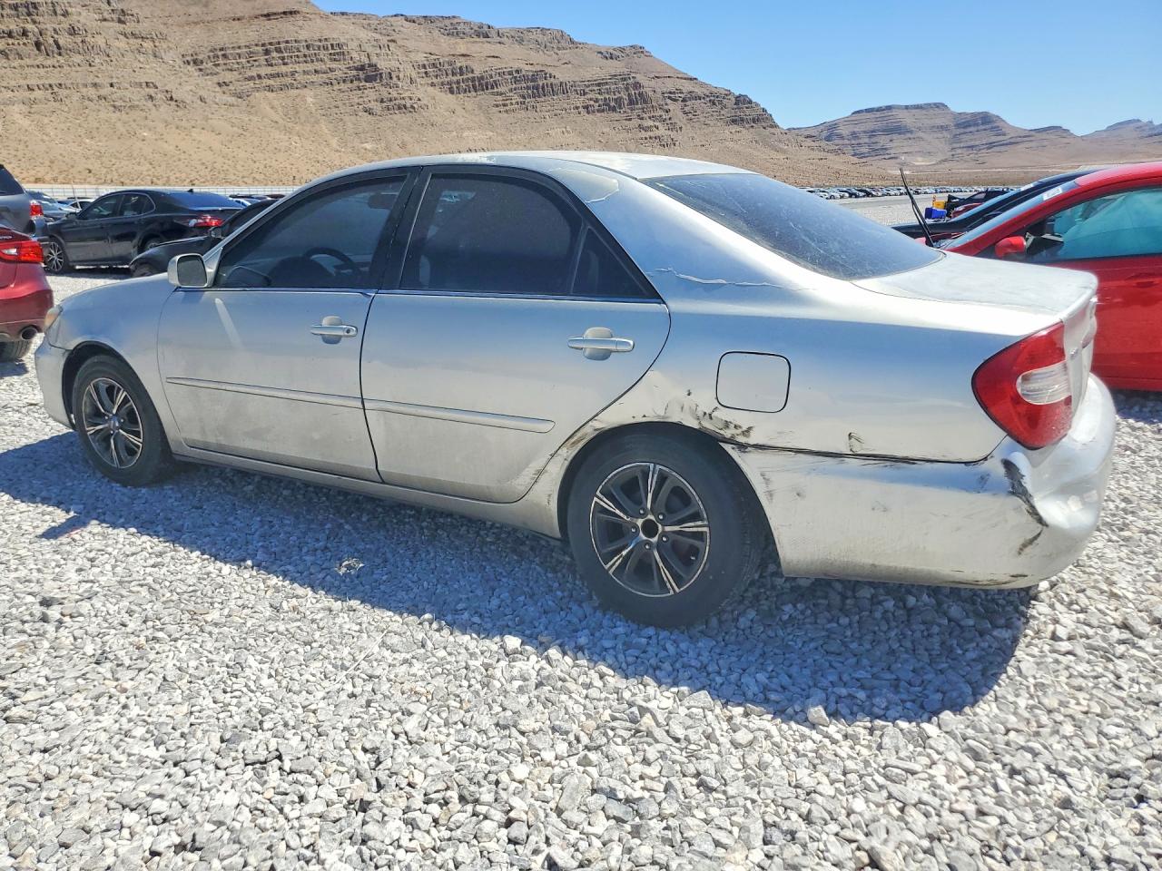 2004 Toyota Camry Le Silver vin: 4T1BE32K04U327907