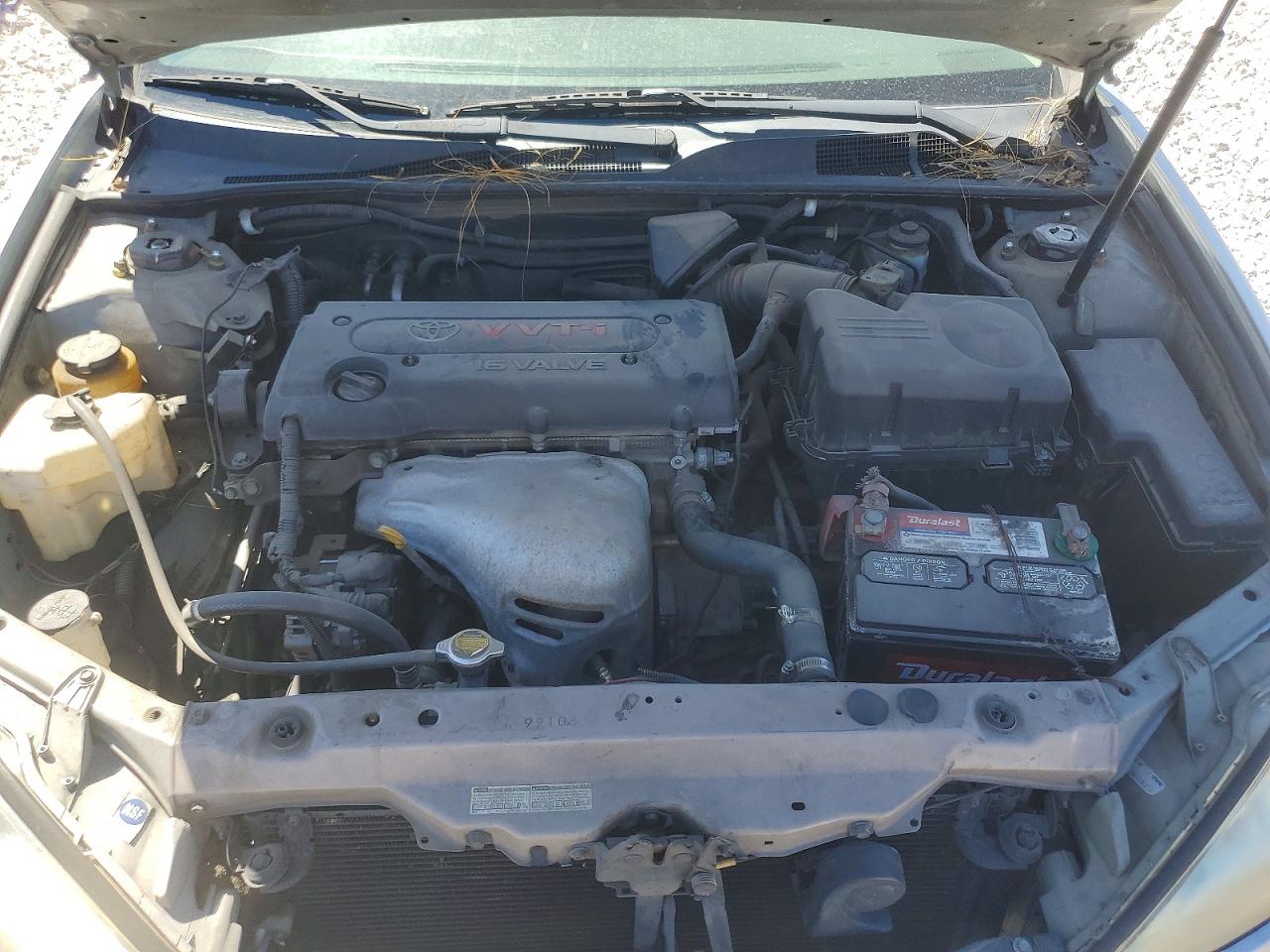 2004 Toyota Camry Le Silver vin: 4T1BE32K04U327907