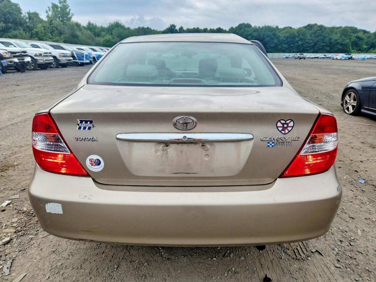 2004 Toyota Camry Le Золотой vin: 4T1BE32K04U355139